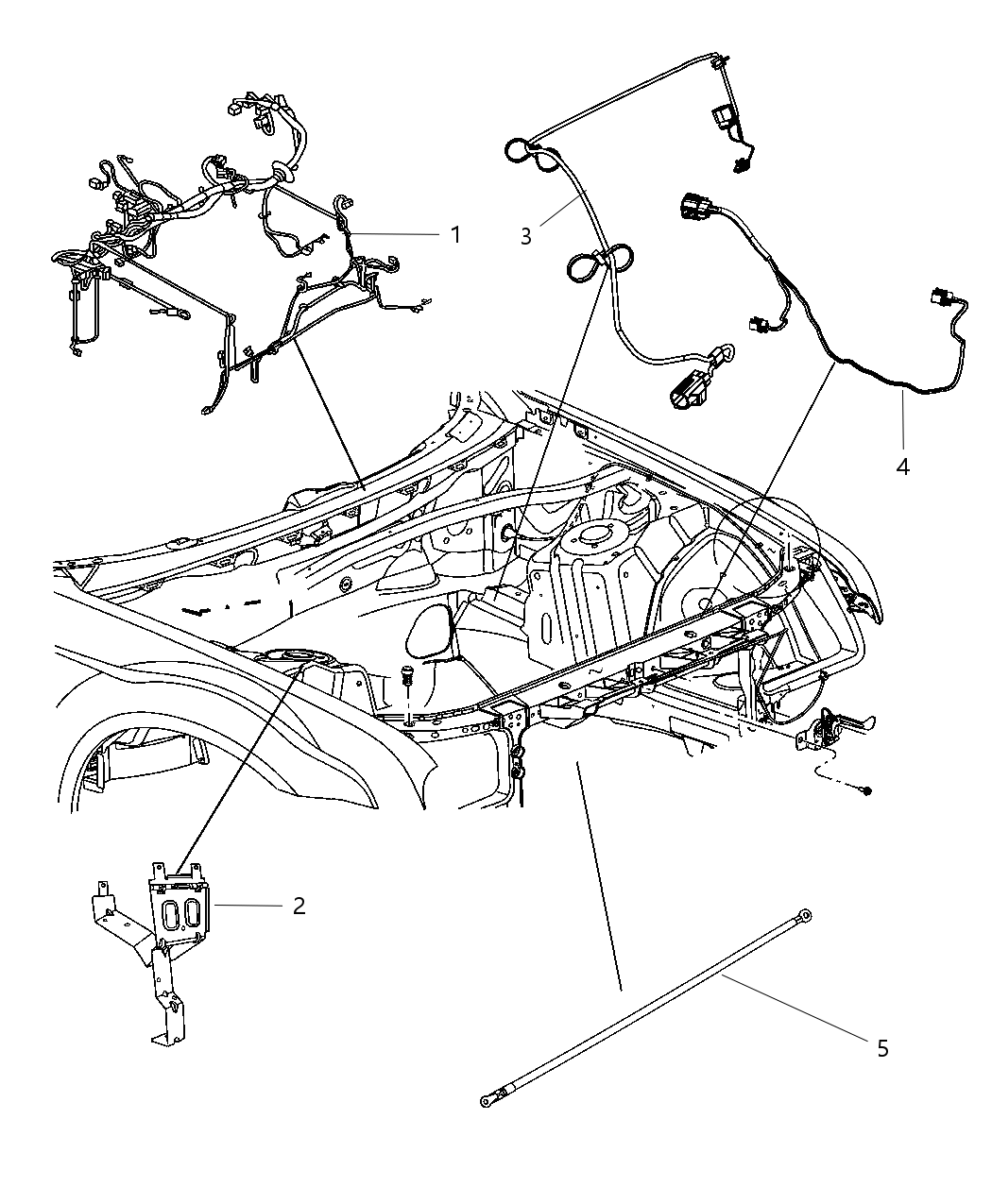 Mopar 68065208AB Wiring Headlamp To Dash Mopar 68065208AB Wiring Headlamp To Dash
