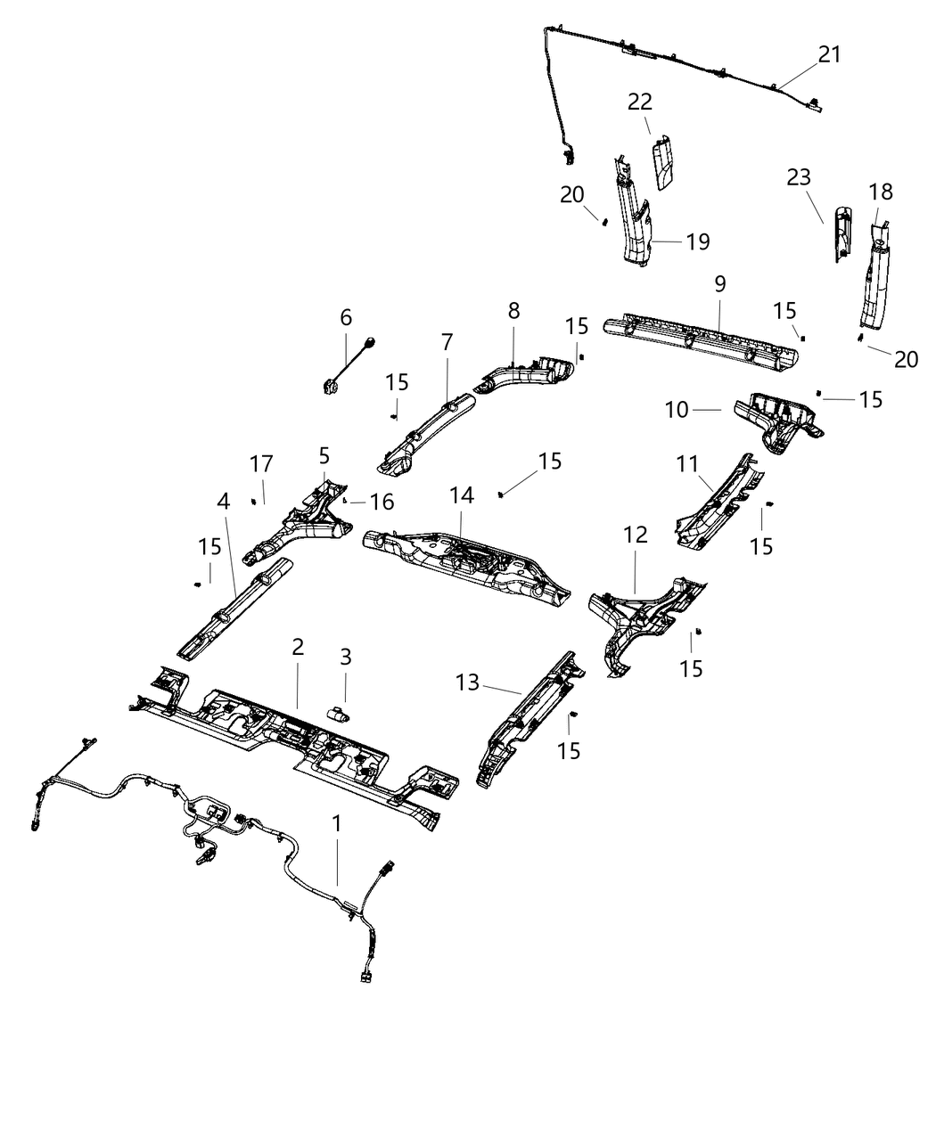 Mopar 68357528AD Wiring Jumper Mirror
