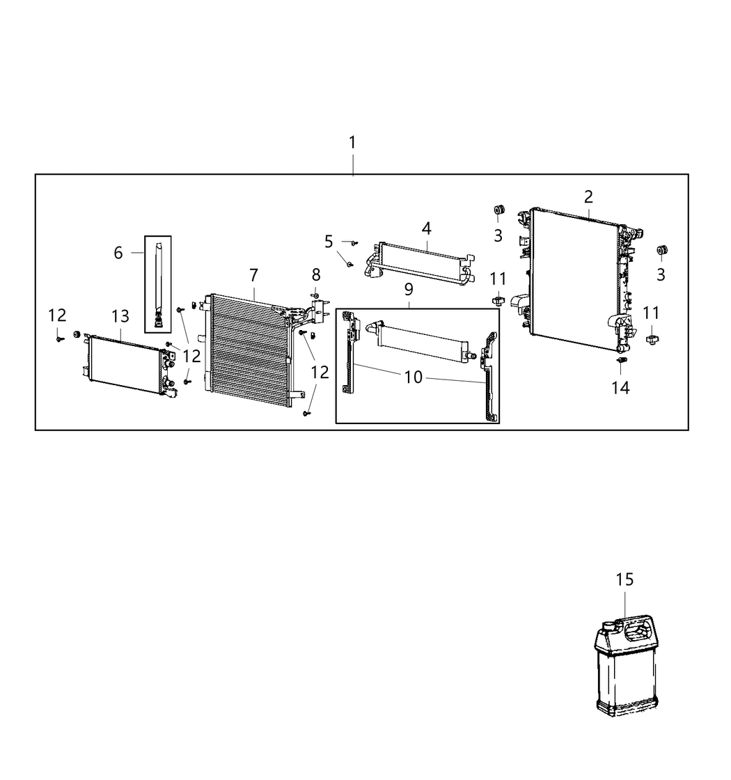 Mopar 68323287AA Screw M6X33 Condenser Tubes To Radiator Attach Mopar 68323287AA Screw M6X33 Condenser Tubes To Radiator Attach