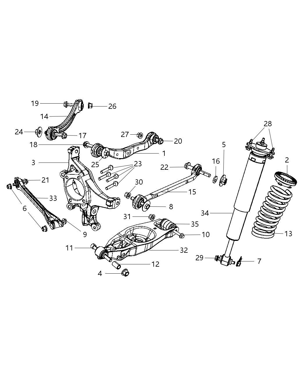 Mopar 4743314AA Camber Link With Bushings