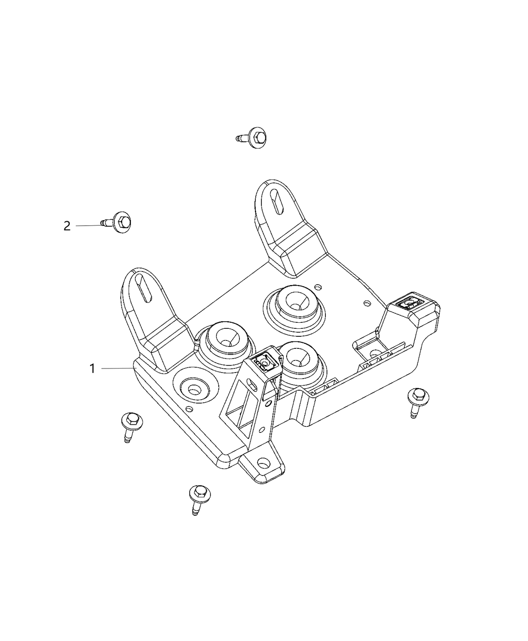 Mopar 68275861AB Tray Component 68275861AB Mopar Tray Component