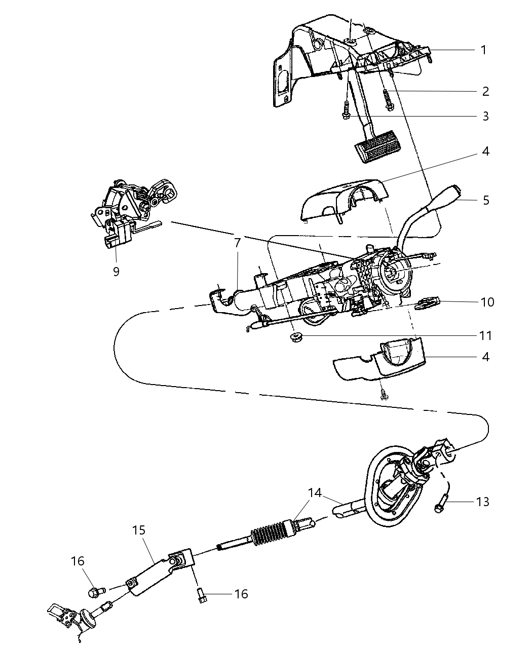 Mopar 5057536AB Lever Gearshift