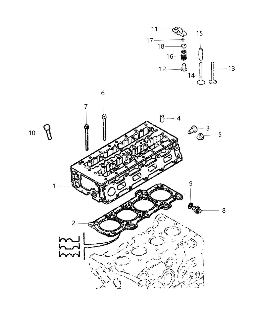 Mopar 68113592AA Plug Core 68113592AA Mopar Plug Core