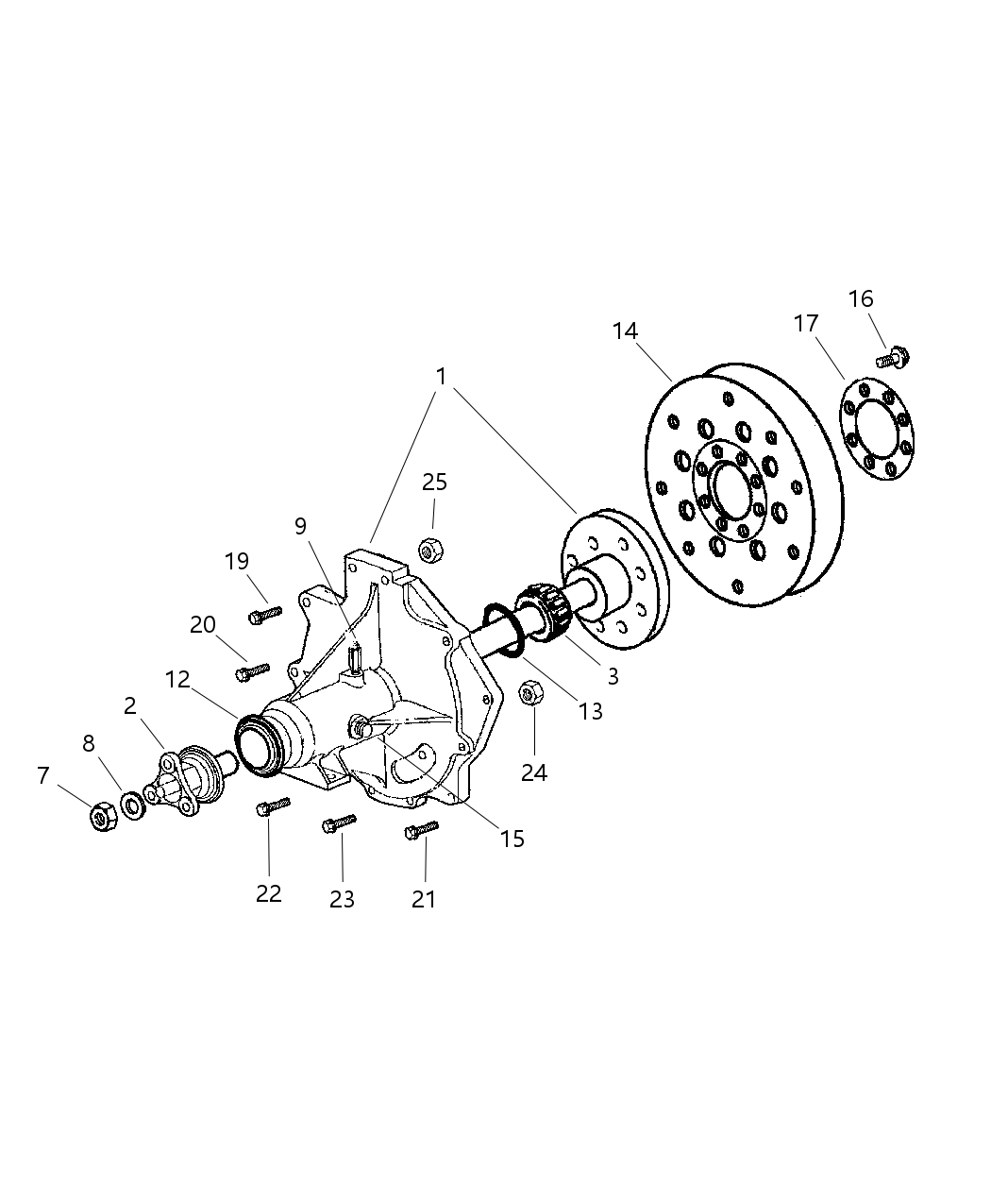 Mopar 4786656AB Housing Flywheel