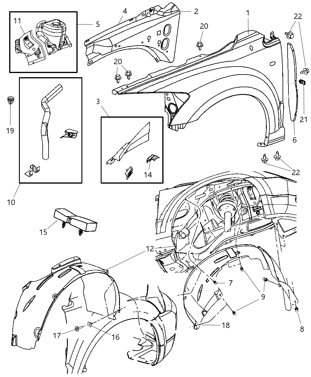 Mopar 5303867AE Shield Splash Stone Guard