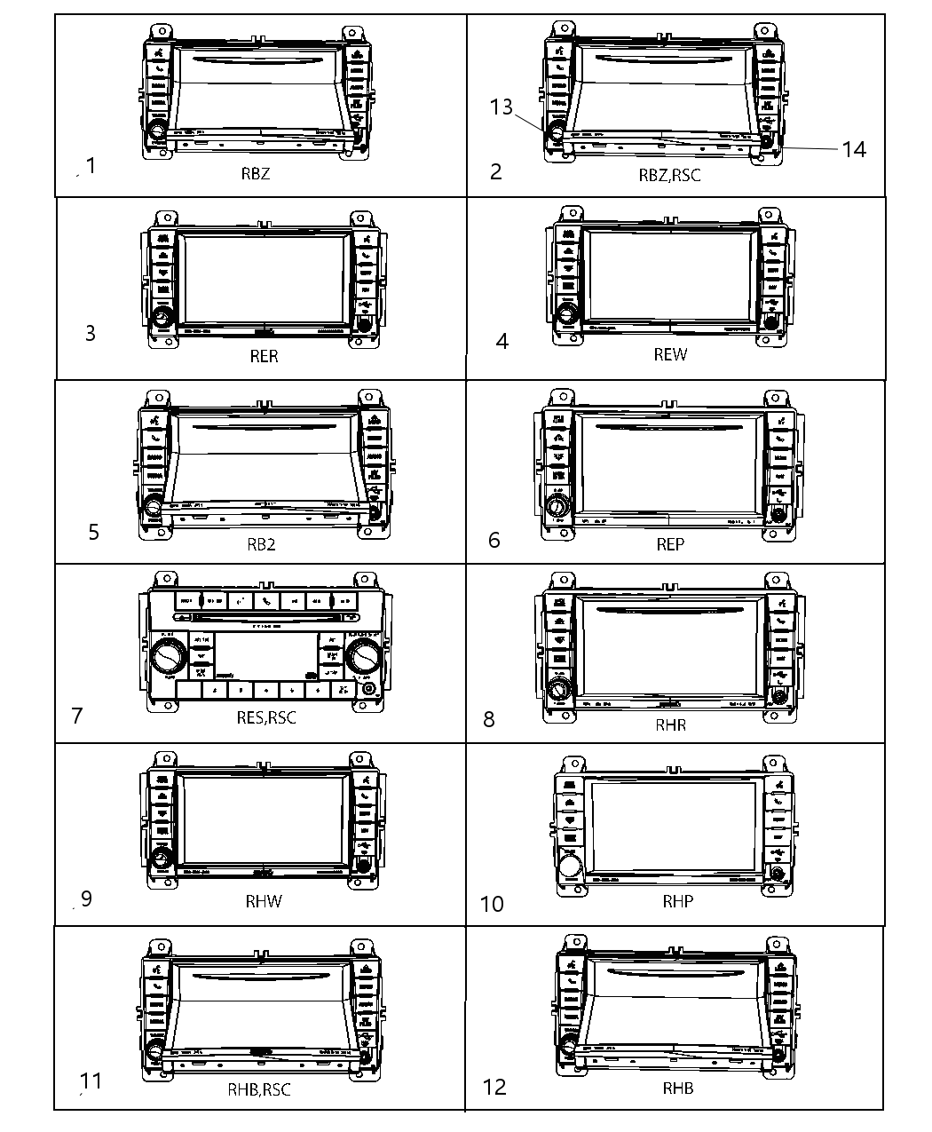 Mopar 5064725AD Radio Am / Fm / Cd / Dvd / Hdd / Nav Mopar 5064725AD Radio Am / Fm / Cd / Dvd / Hdd / Nav