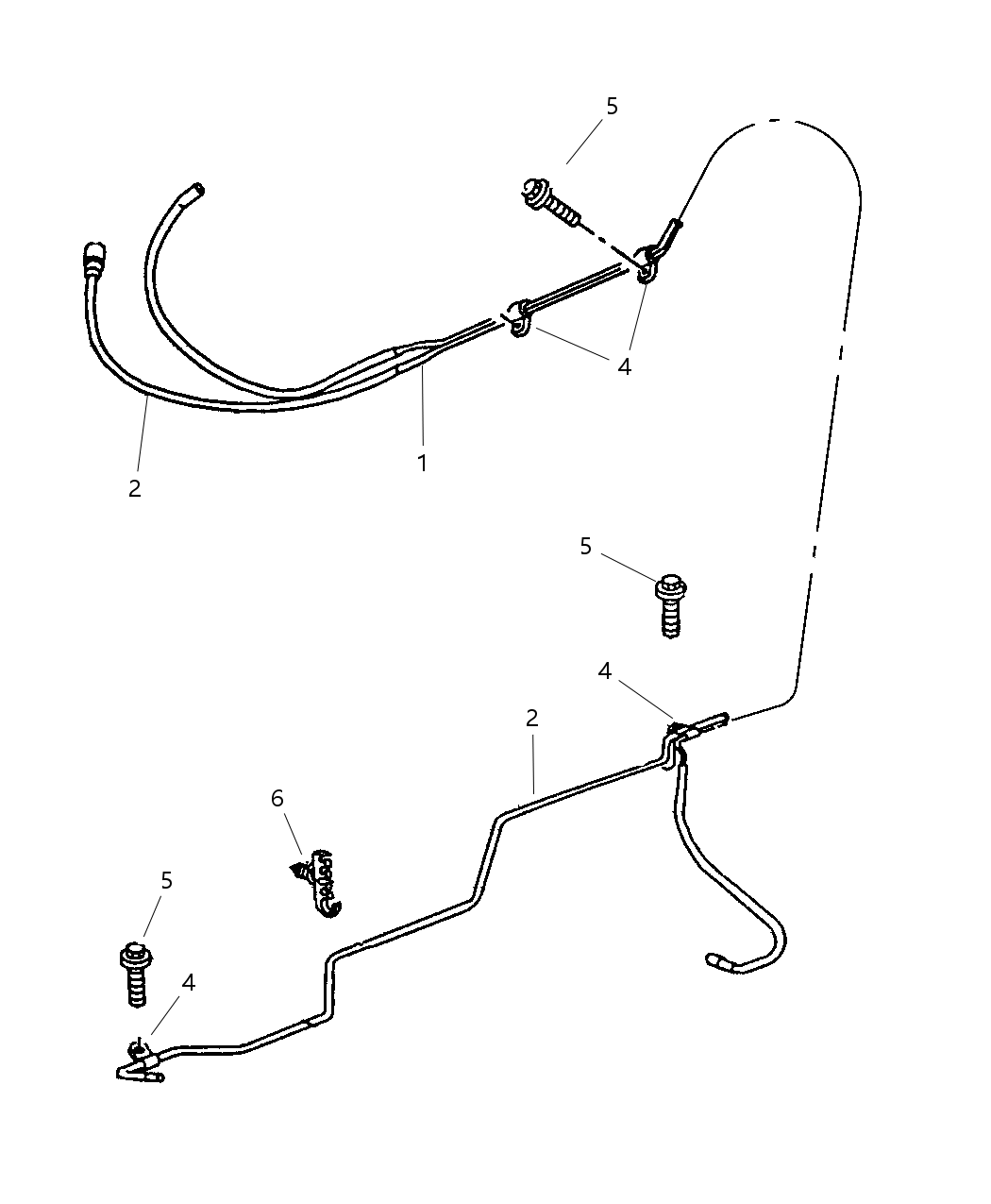 Mopar 5161617AA Tube Fuel Vapor