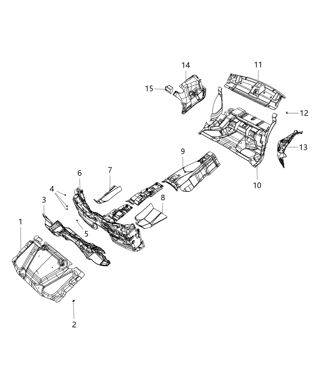 Mopar 5057645AI Silencer Dash Panel Engine Side Mopar 5057645AI Silencer Dash Panel Engine Side