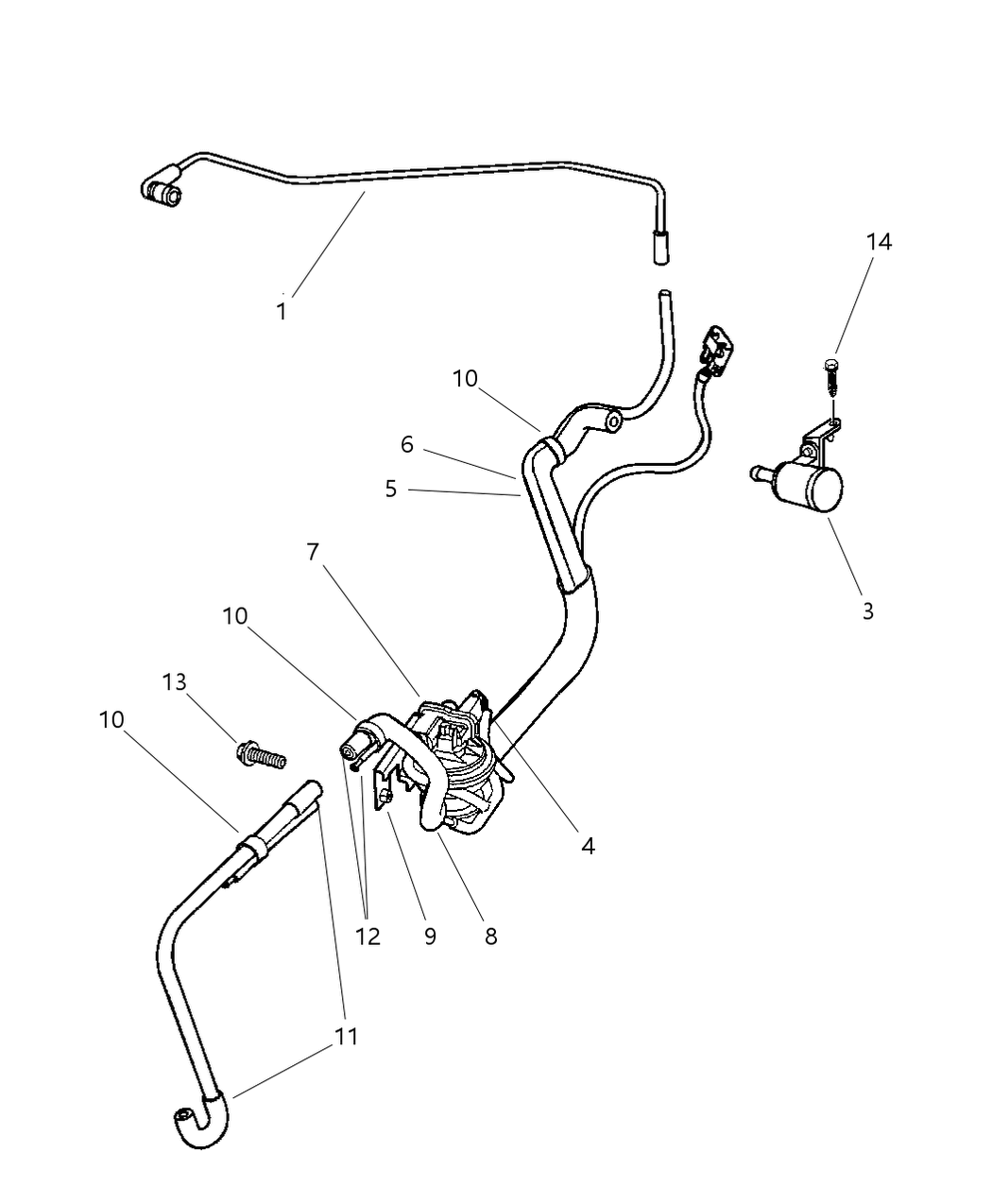 Mopar 4891416AA Pump Leak Detection Mopar 4891416AA Pump Leak Detection