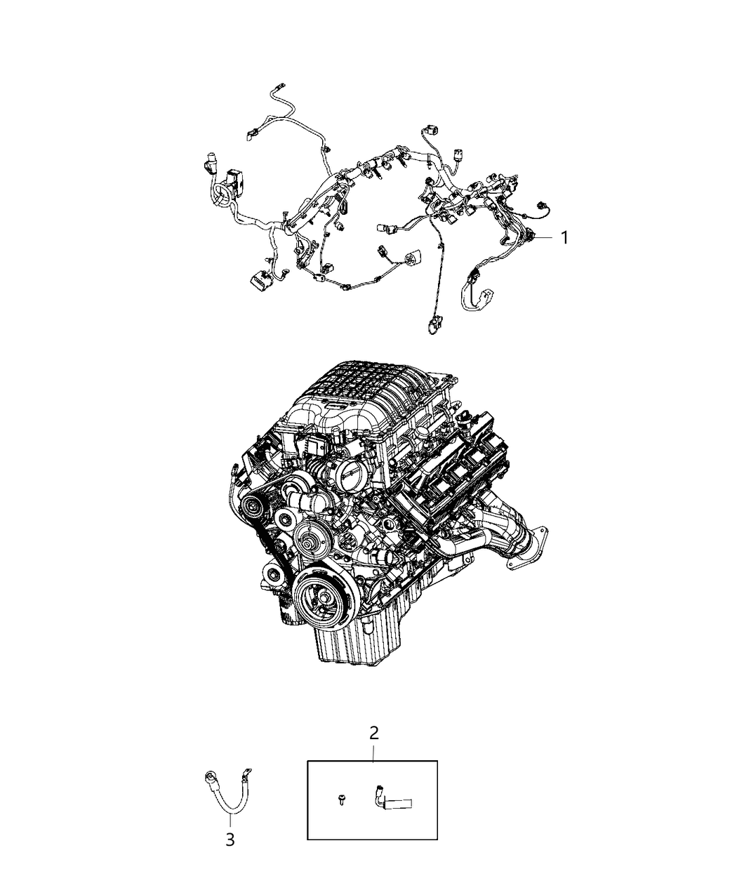 Mopar 5035564AC Wiring Engine