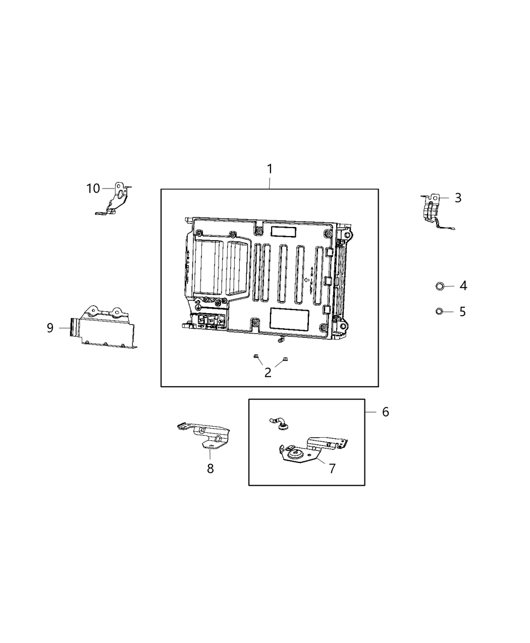 Mopar 68334705AB Hose Battery Vent With Bracket Mopar 68334705AB Hose Battery Vent With Bracket
