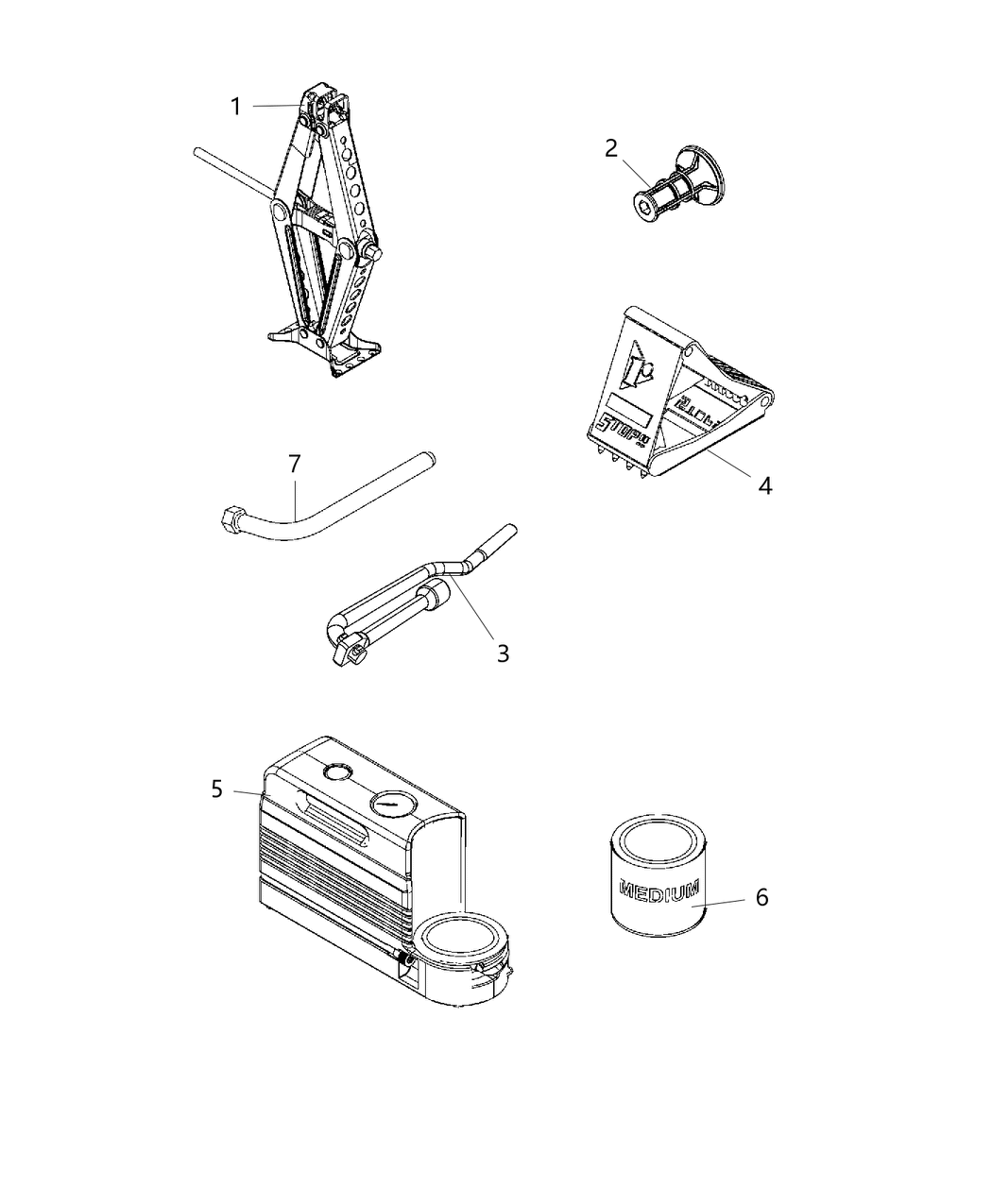 Mopar 68333406AA Sealant Tire