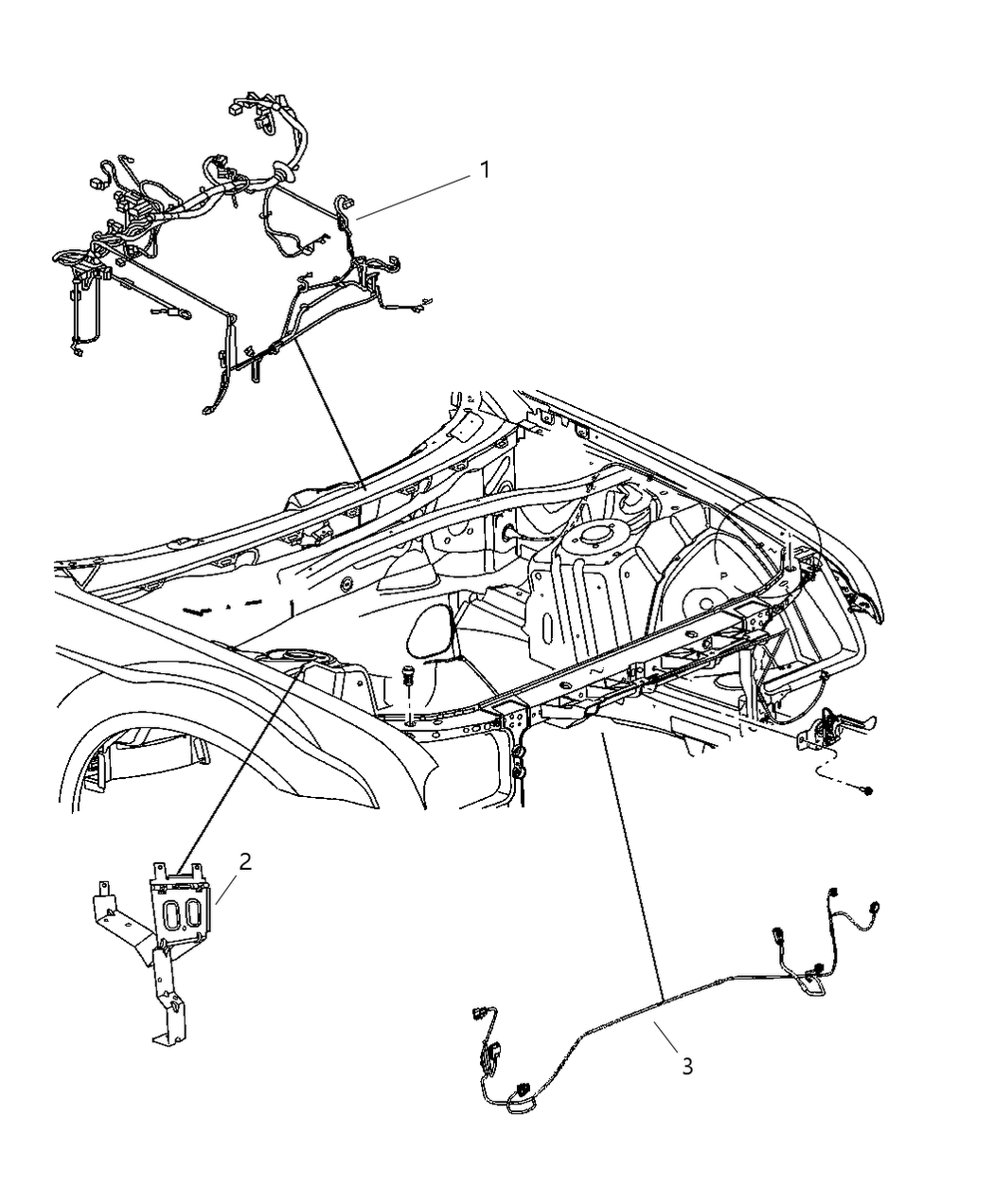 Mopar 4607278AC Wiring Headlamp And Dash 4607278AC Mopar Wiring Headlamp And Dash