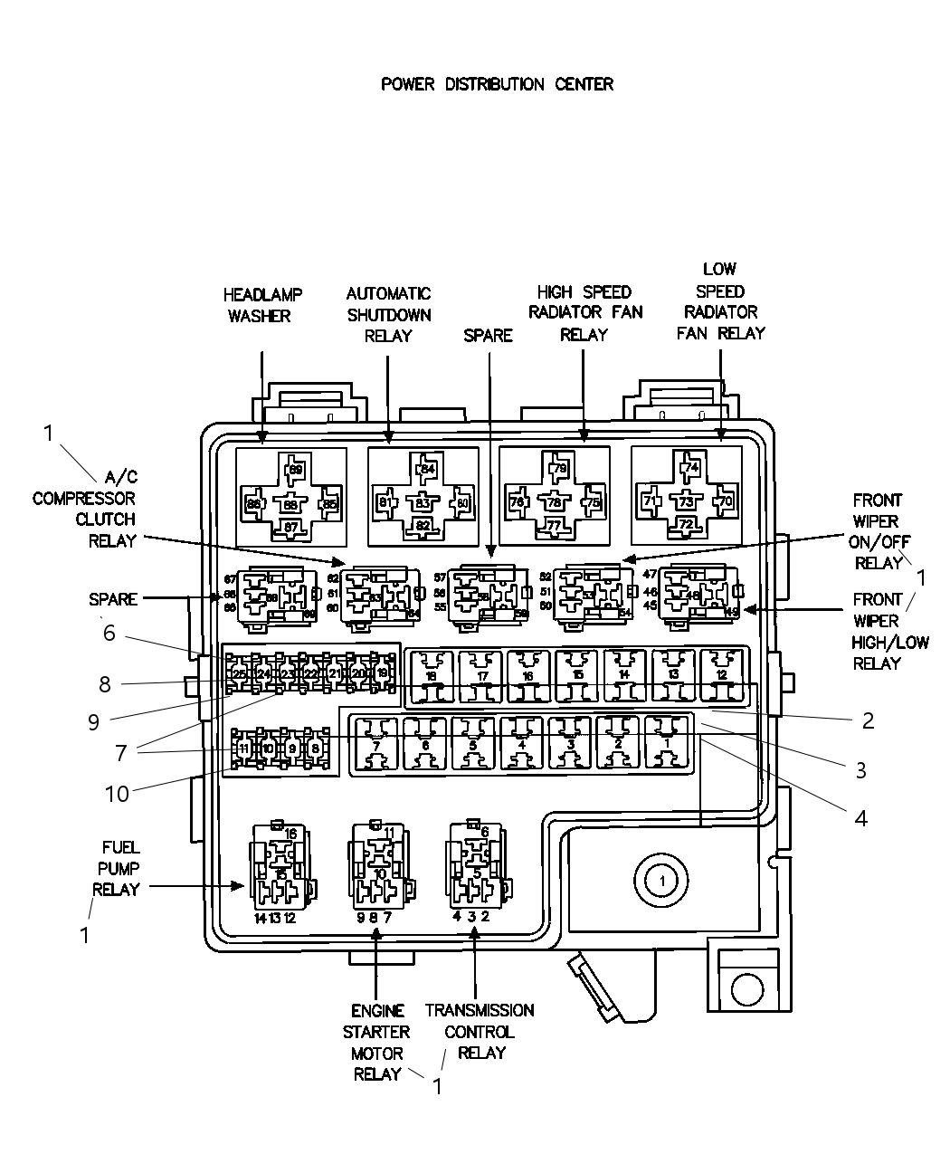Mopar R4692168AL Module Totally Integrated Power