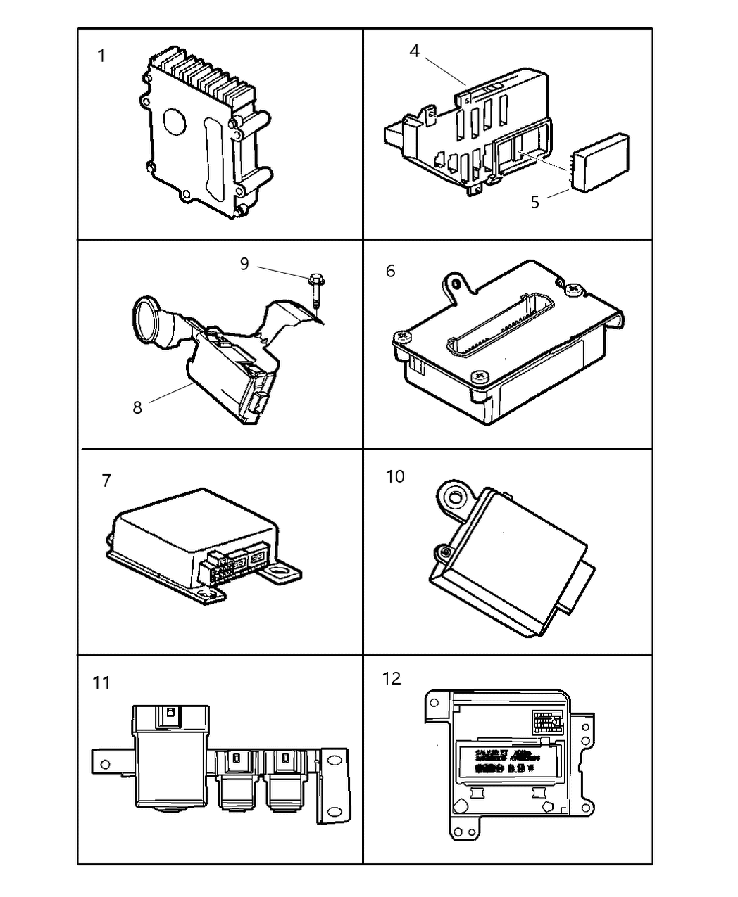 Mopar 4671266 Module , (Relay) Window Drop Assembly, Window Down 4671266 Mopar Module , (Relay) Window Drop Assembly, Window Down