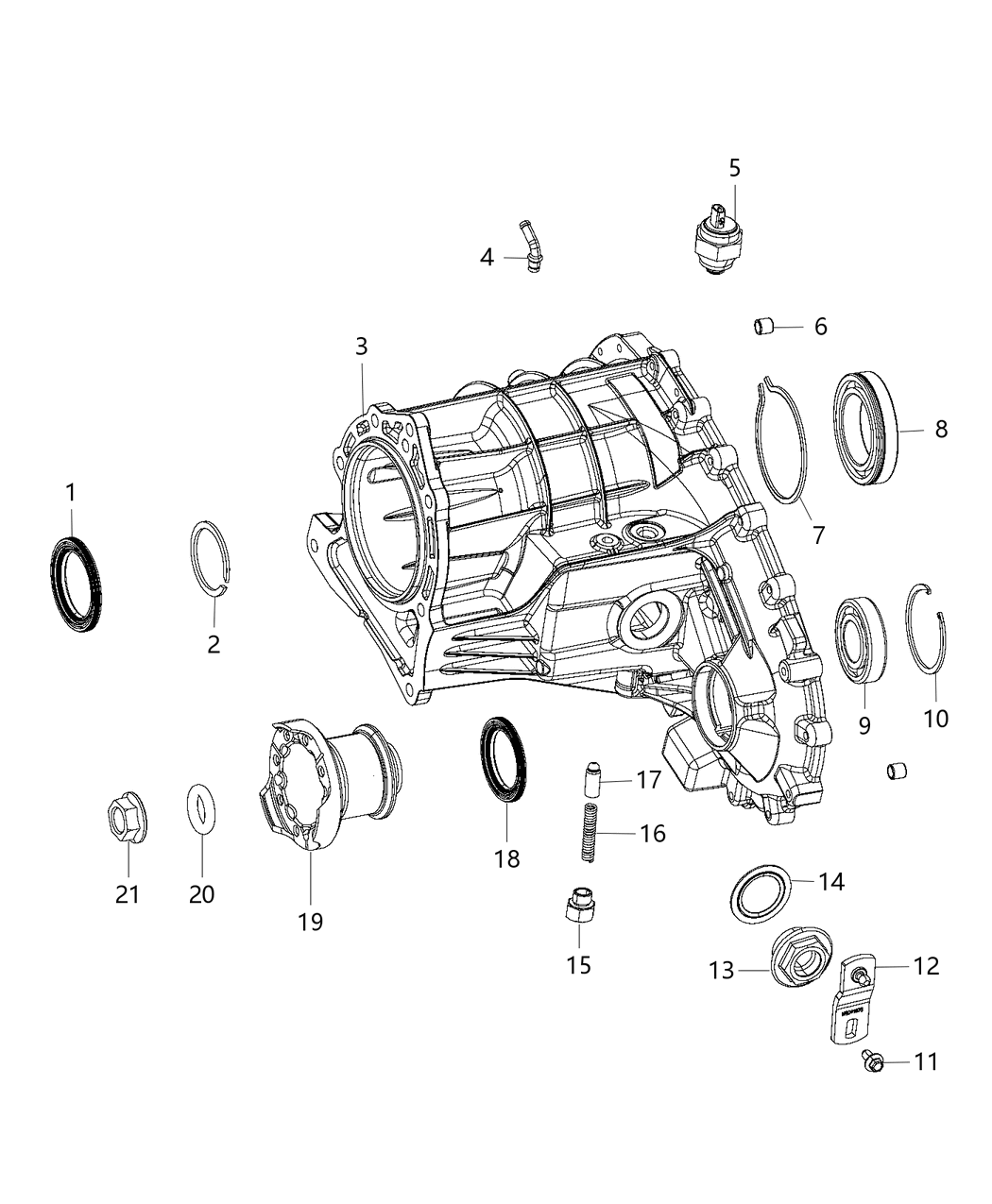 Mopar 68386918AB Companion Flange