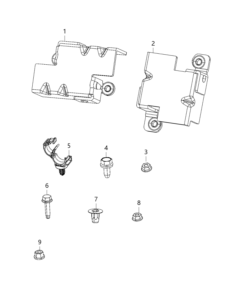 Mopar 68166621AA Bolt And Coned Washer Hexagon Head M8X1.25X20.00 68166621AA Mopar Bolt And Coned Washer Hexagon Head M8X1.25X20.00