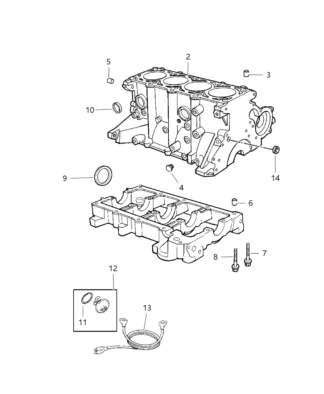 Mopar 4686251AC Cord Engine Block Heater