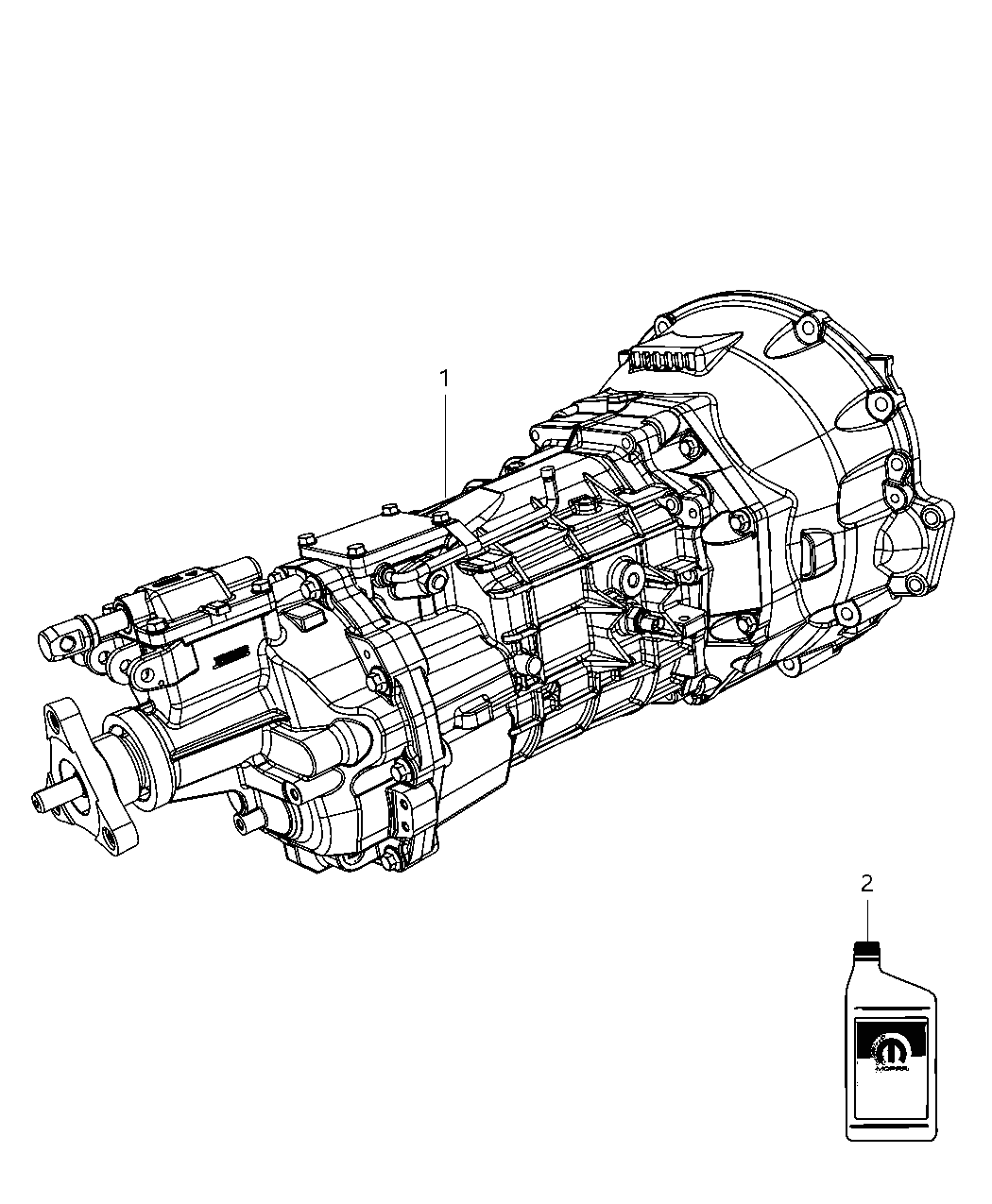 Mopar 68260246AO Transmission 68260246AO Mopar Transmission