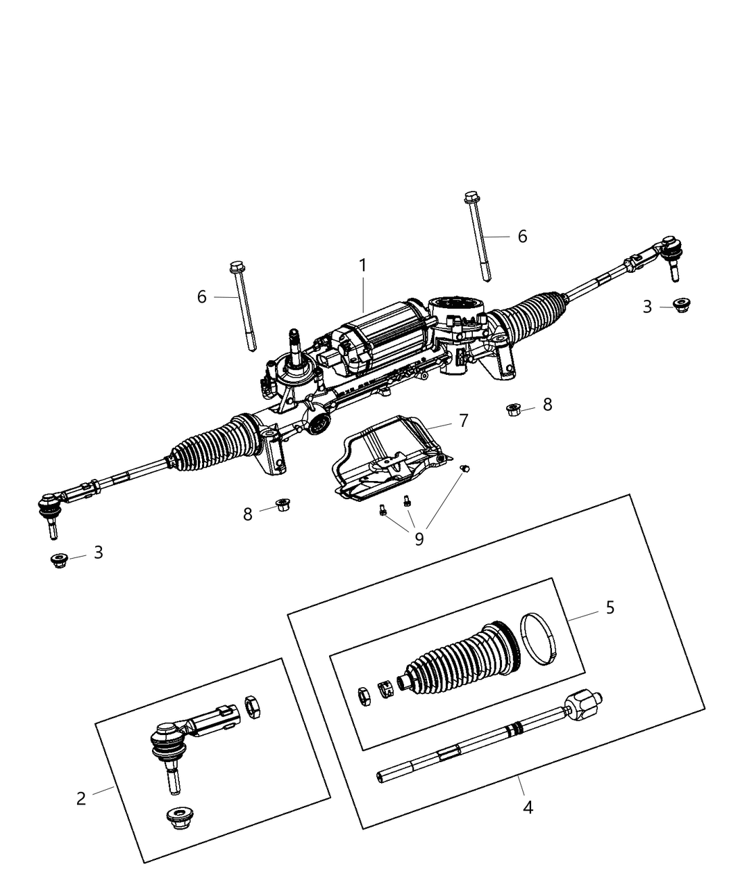 Mopar 5154343AF Heat Shield Steering Gear
