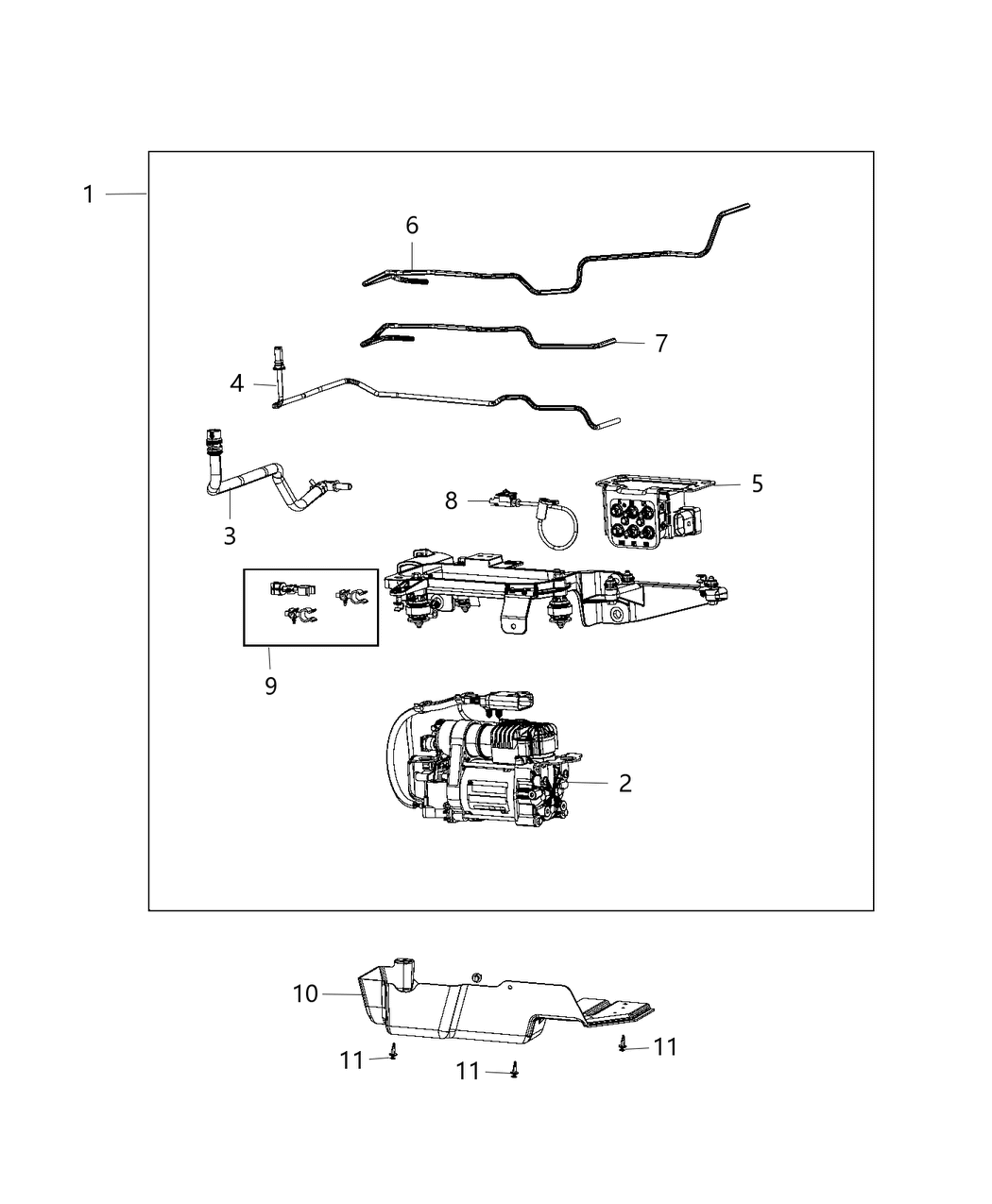 Mopar 5154757AA Hose Vent