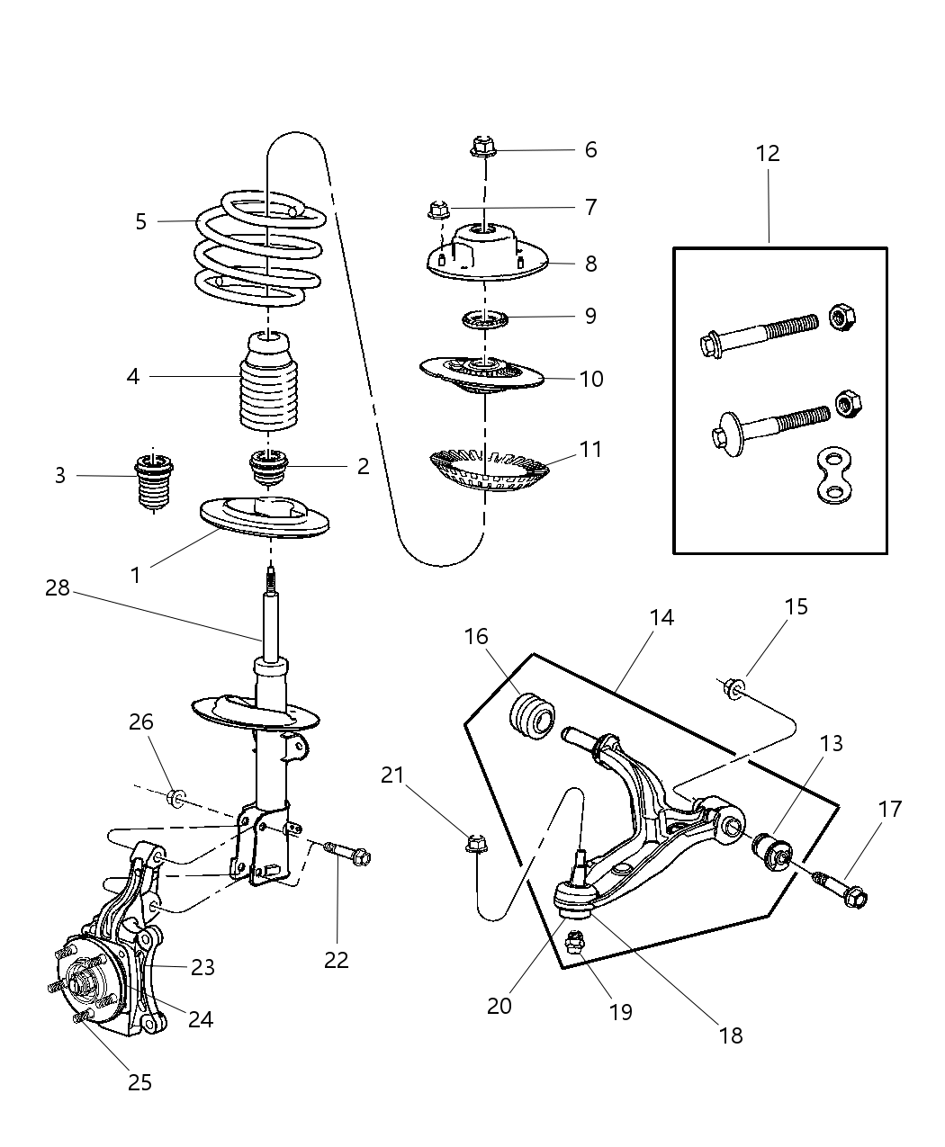 Mopar 4743377AC Arm Control