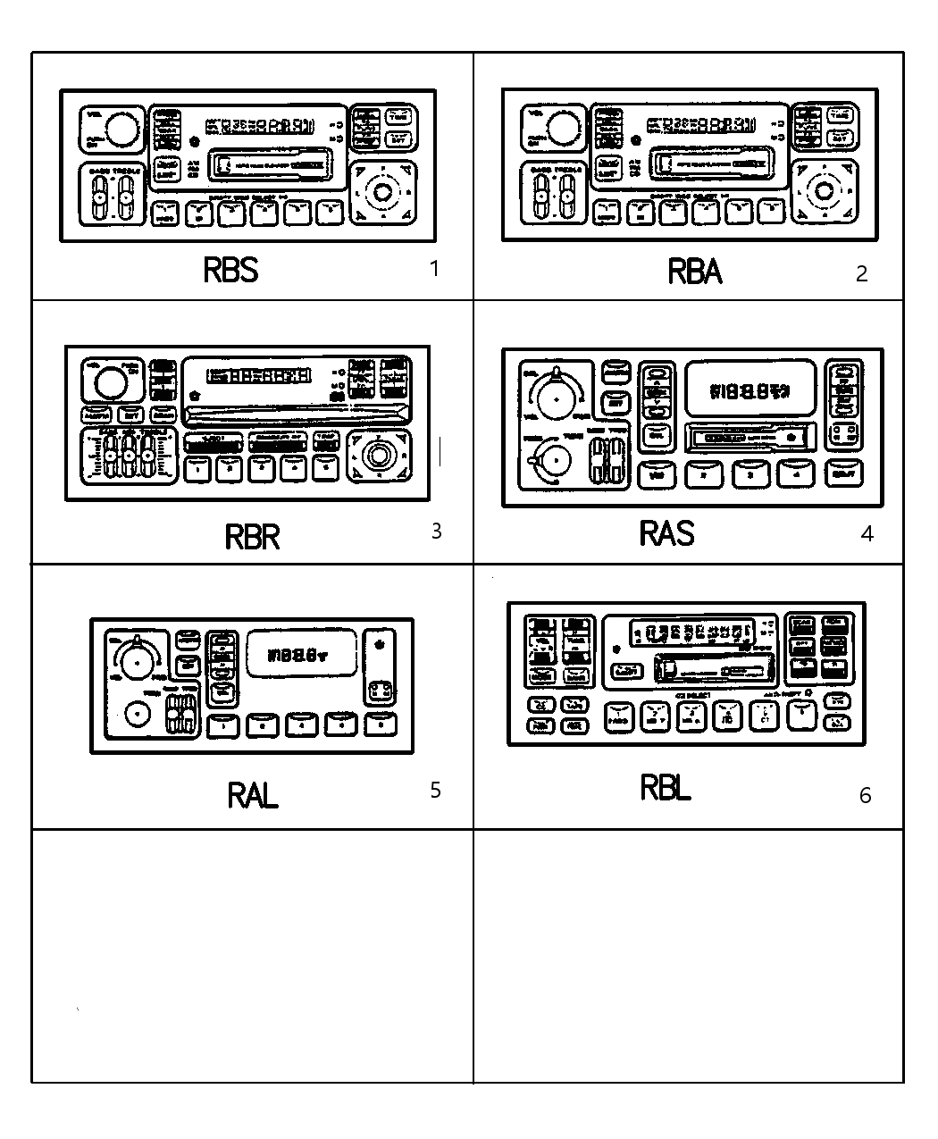 Mopar 4704377AC Radio AM/FM Cassette With CD Control 4704377AC Mopar Radio AM/FM Cassette With CD Control