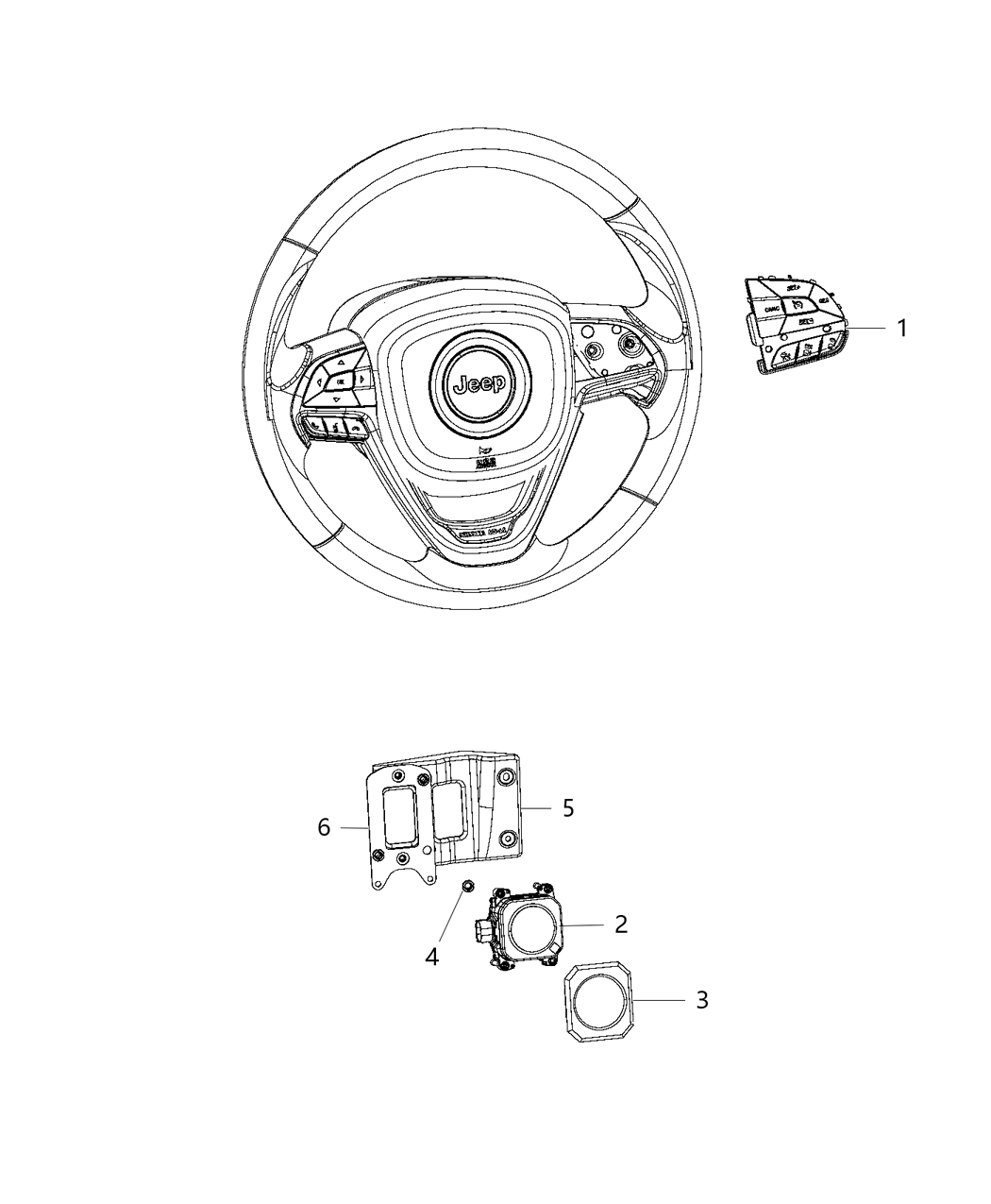 Mopar 68232800AA Bracket Adaptive Cruise Control Mopar 68232800AA Bracket Adaptive Cruise Control