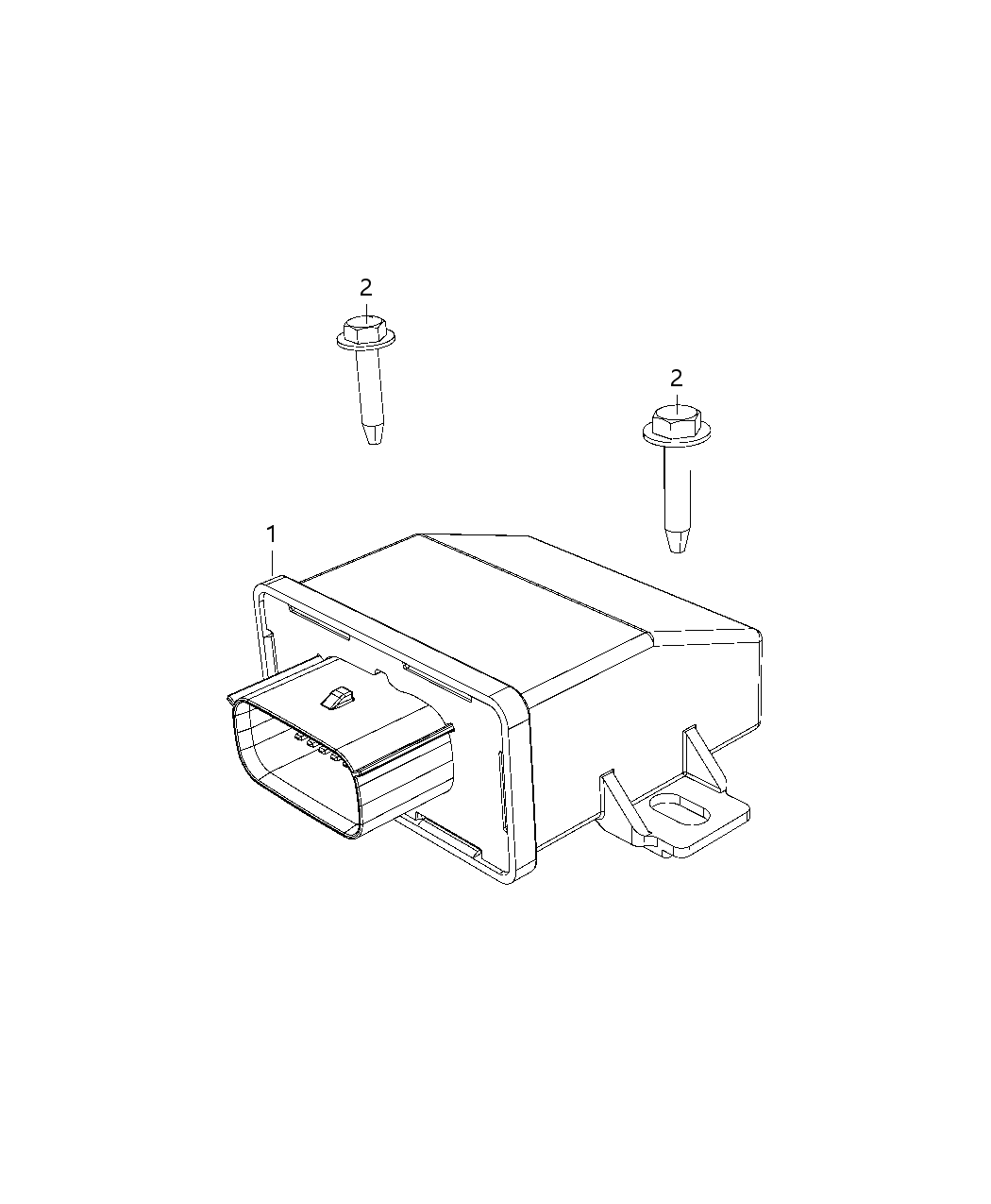 Mopar 68295920AC Module Headlamp Leveling 68295920AC Mopar Module Headlamp Leveling
