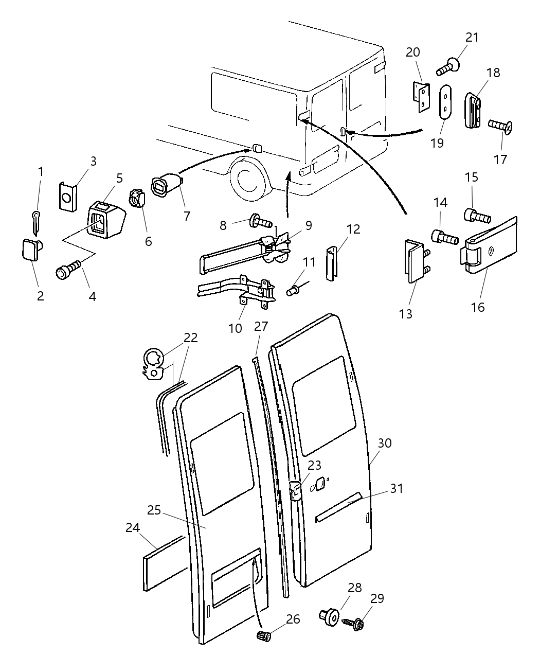 Mopar 5103573AA Bracket License Mounting Mopar 5103573AA Bracket License Mounting