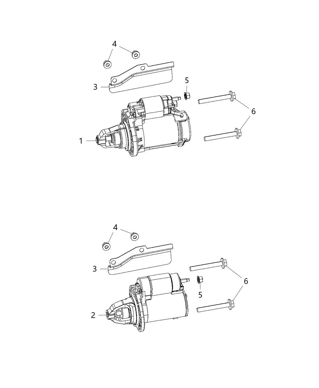 Mopar 56029717AA Shield Starter