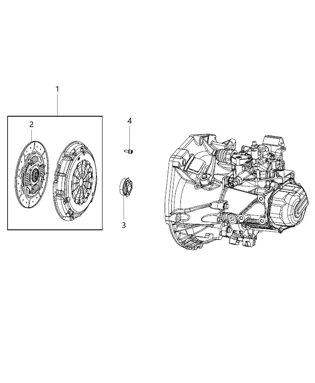 Mopar 68116093AA Disc Clutch 68116093AA Mopar Disc Clutch