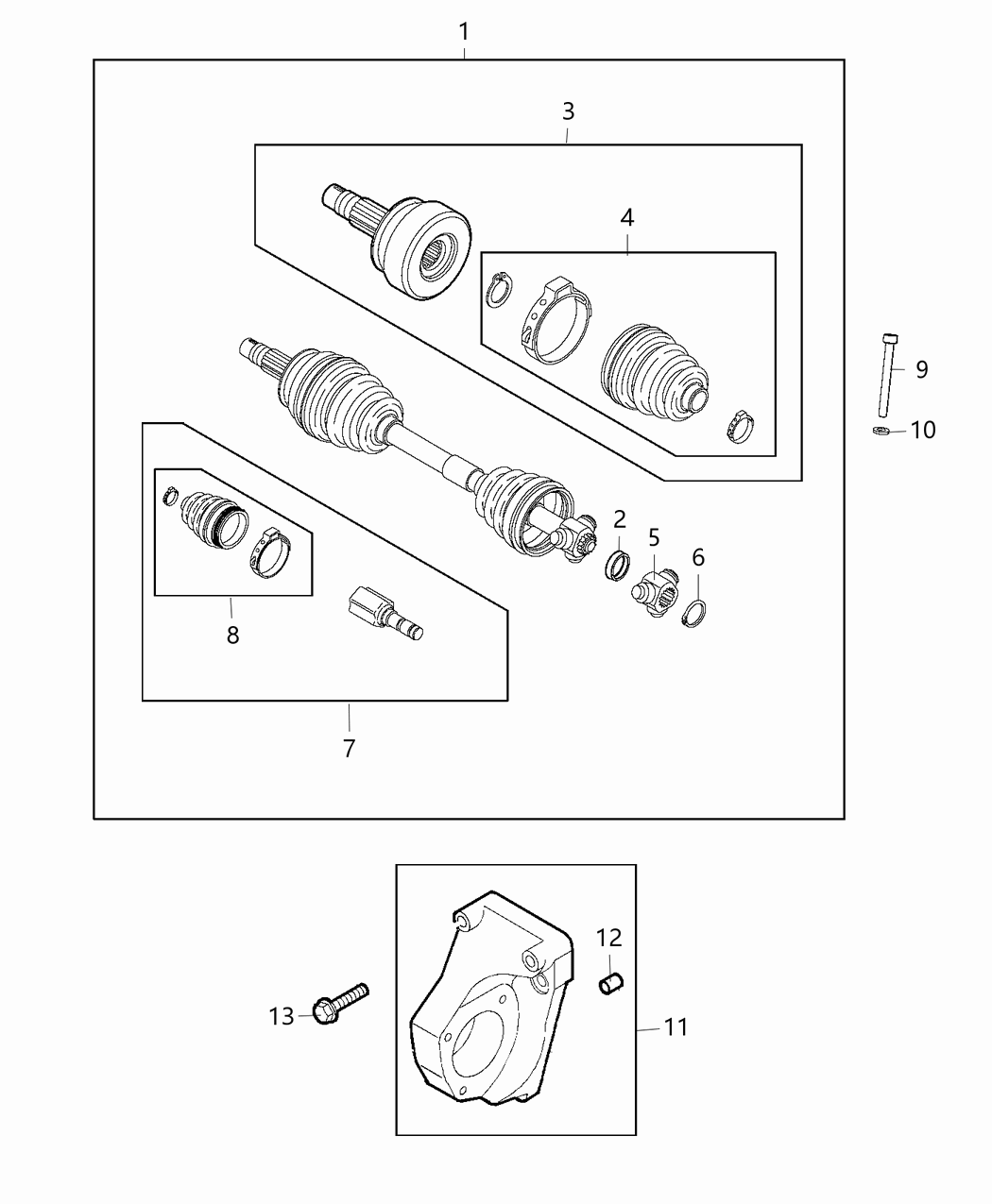 Mopar 68201170AA Dowel Pin 68201170AA Mopar Dowel Pin