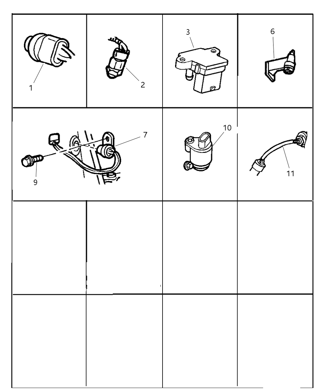 Mopar 4686934 Sensor Oxygen