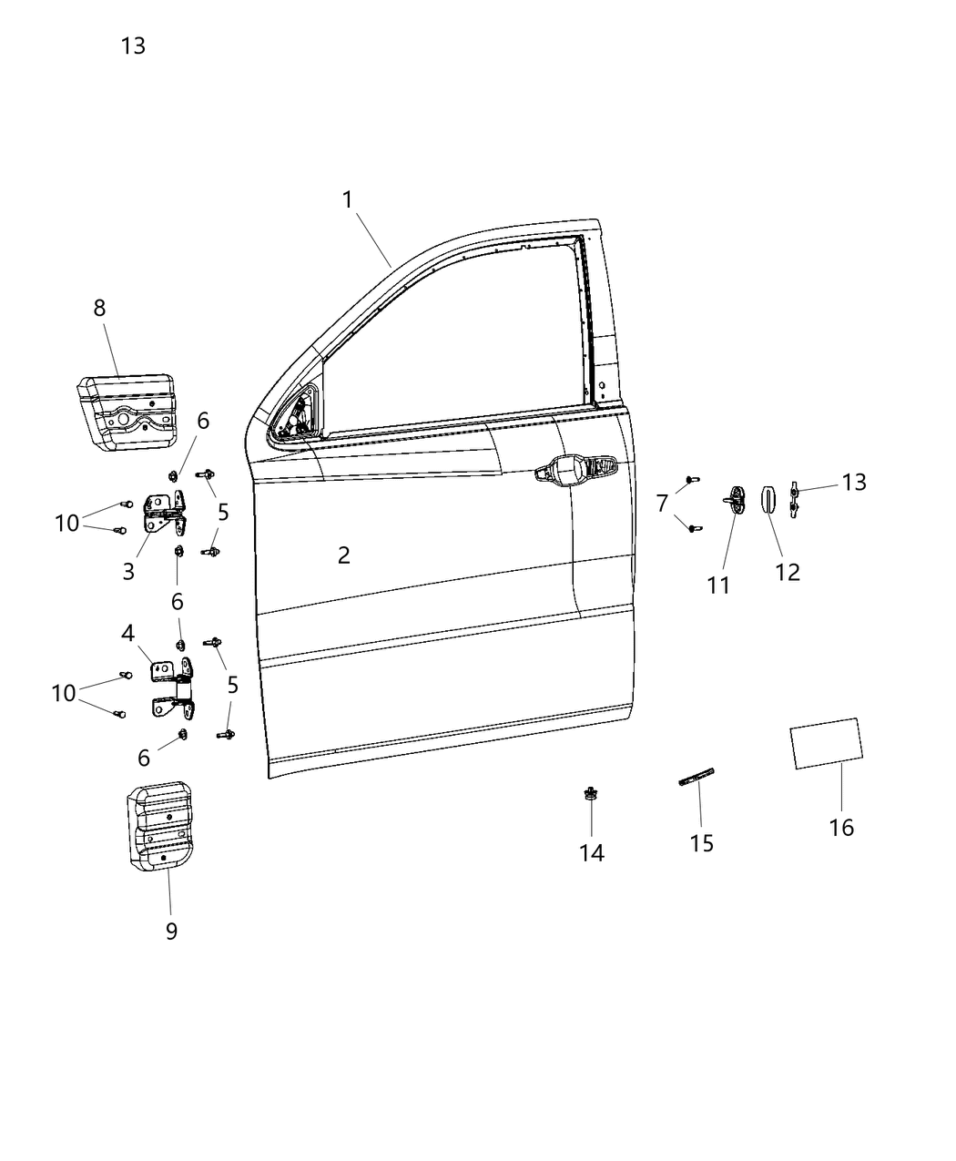 Mopar 55000968AA Bumper Overslam