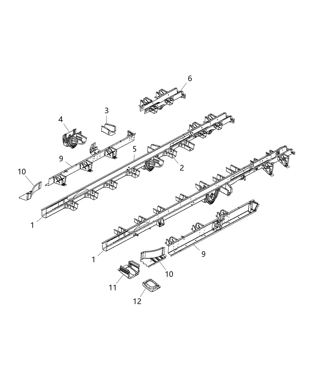 Mopar 68135127AB Support 68135127AB Mopar Support