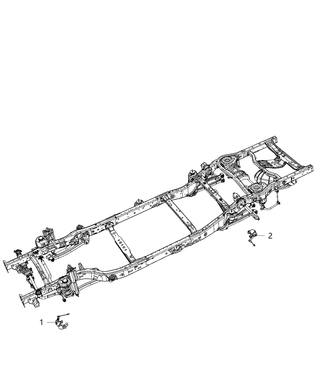 Mopar 68335594AA Sensor Ride Height Headlamp Leveling Rear Mopar 68335594AA Sensor Ride Height Headlamp Leveling Rear