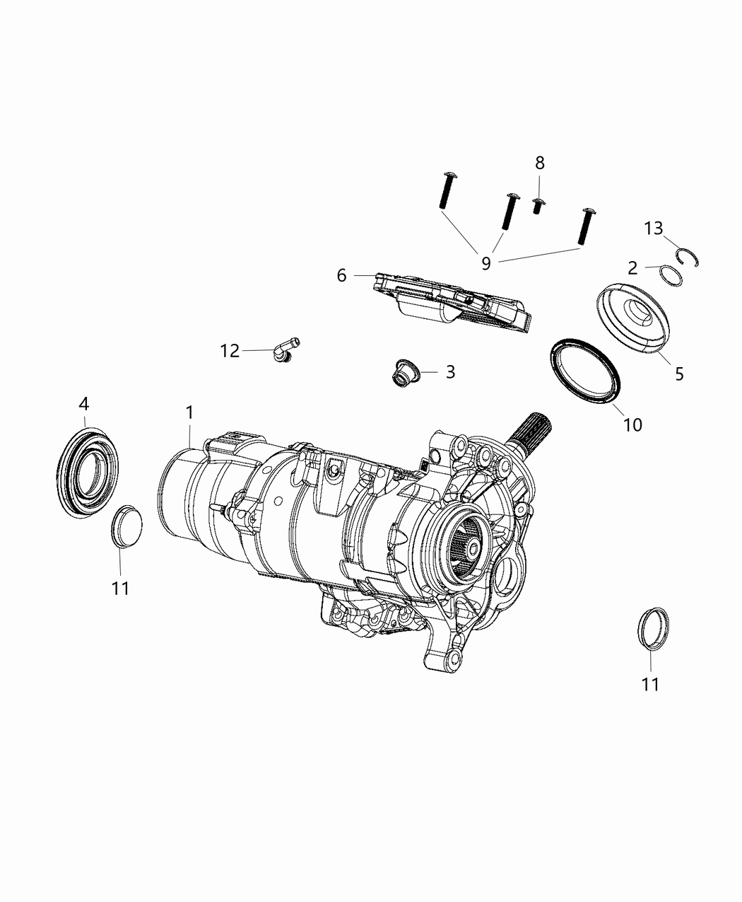 68090605AF Mopar Power Transfer Unit See Note