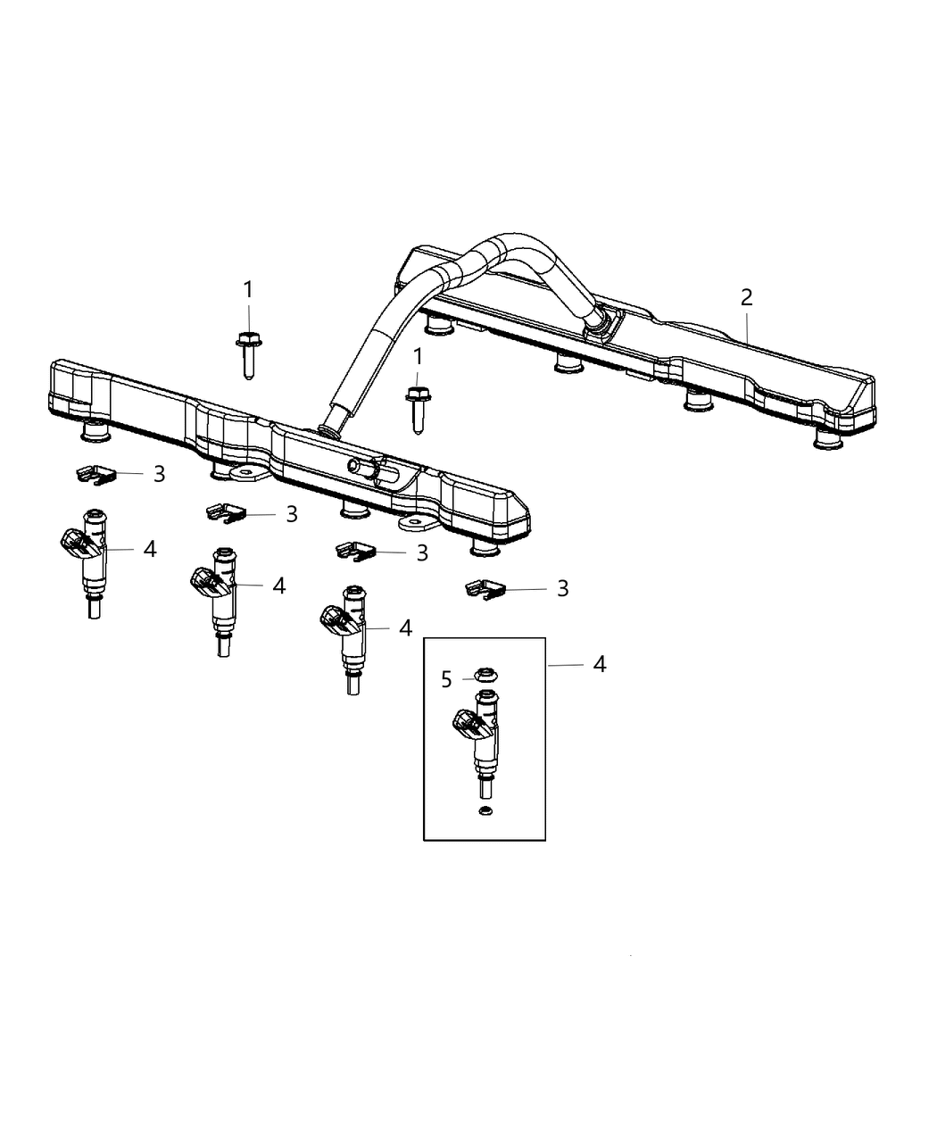 Mopar 68361162AB Injector - Fuel Mopar 68361162AB Injector - Fuel