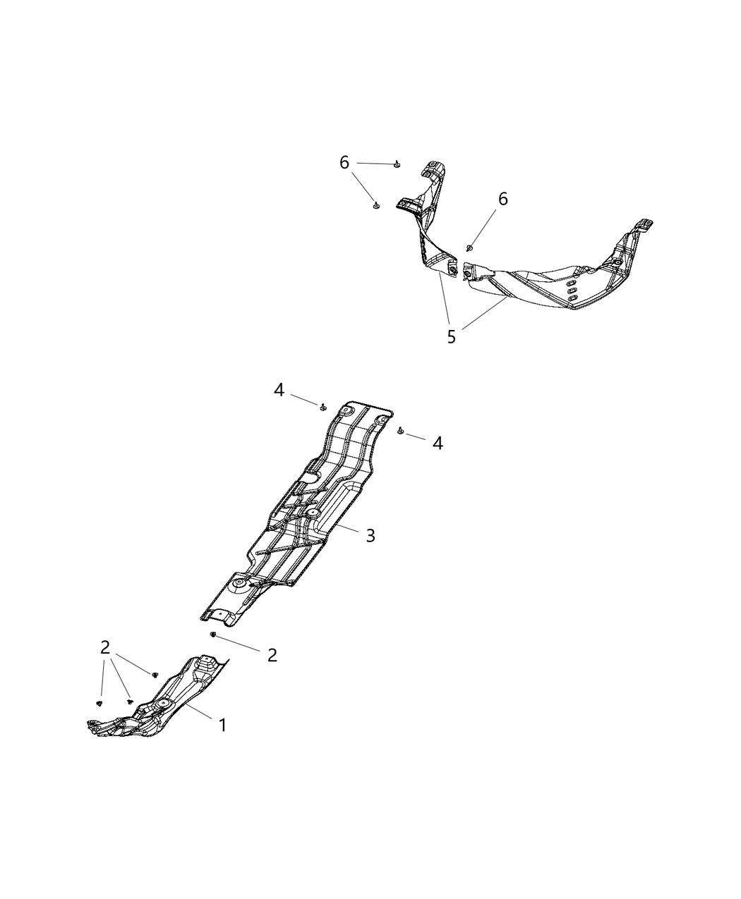 Mopar 68269477AB Shield Heat