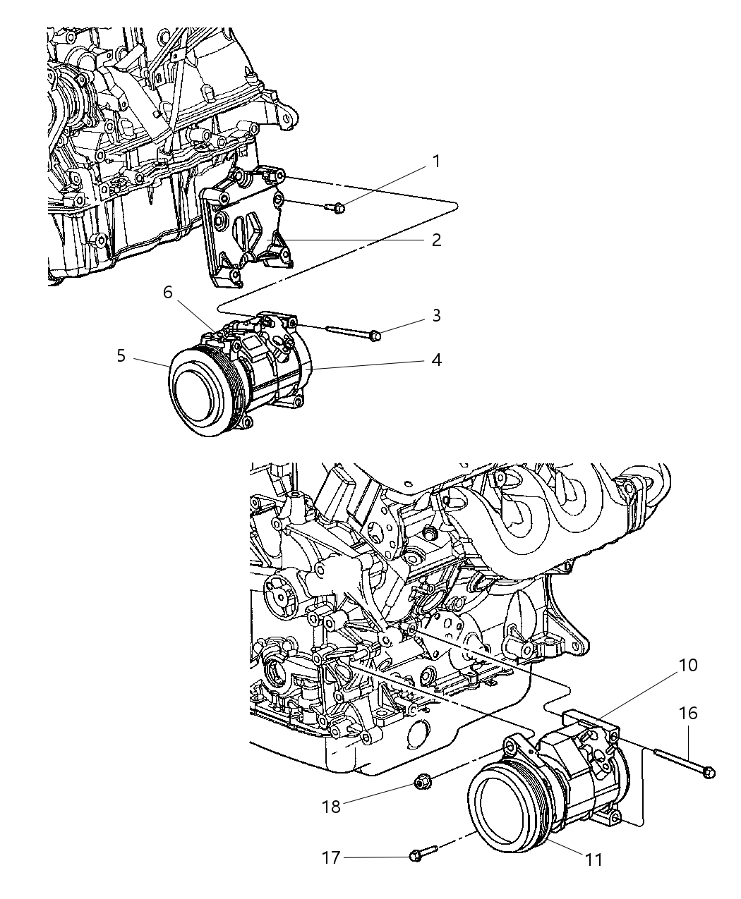 Mopar 5005410AD Compressor A/C