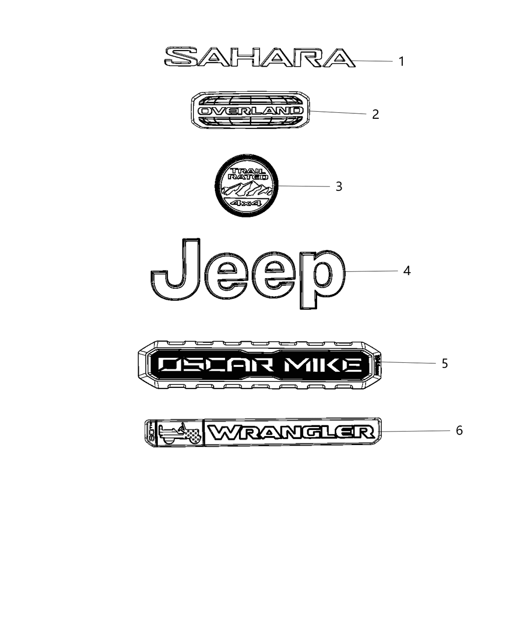 Mopar 68506268AB Nameplate Front Fender Anniversary Edition