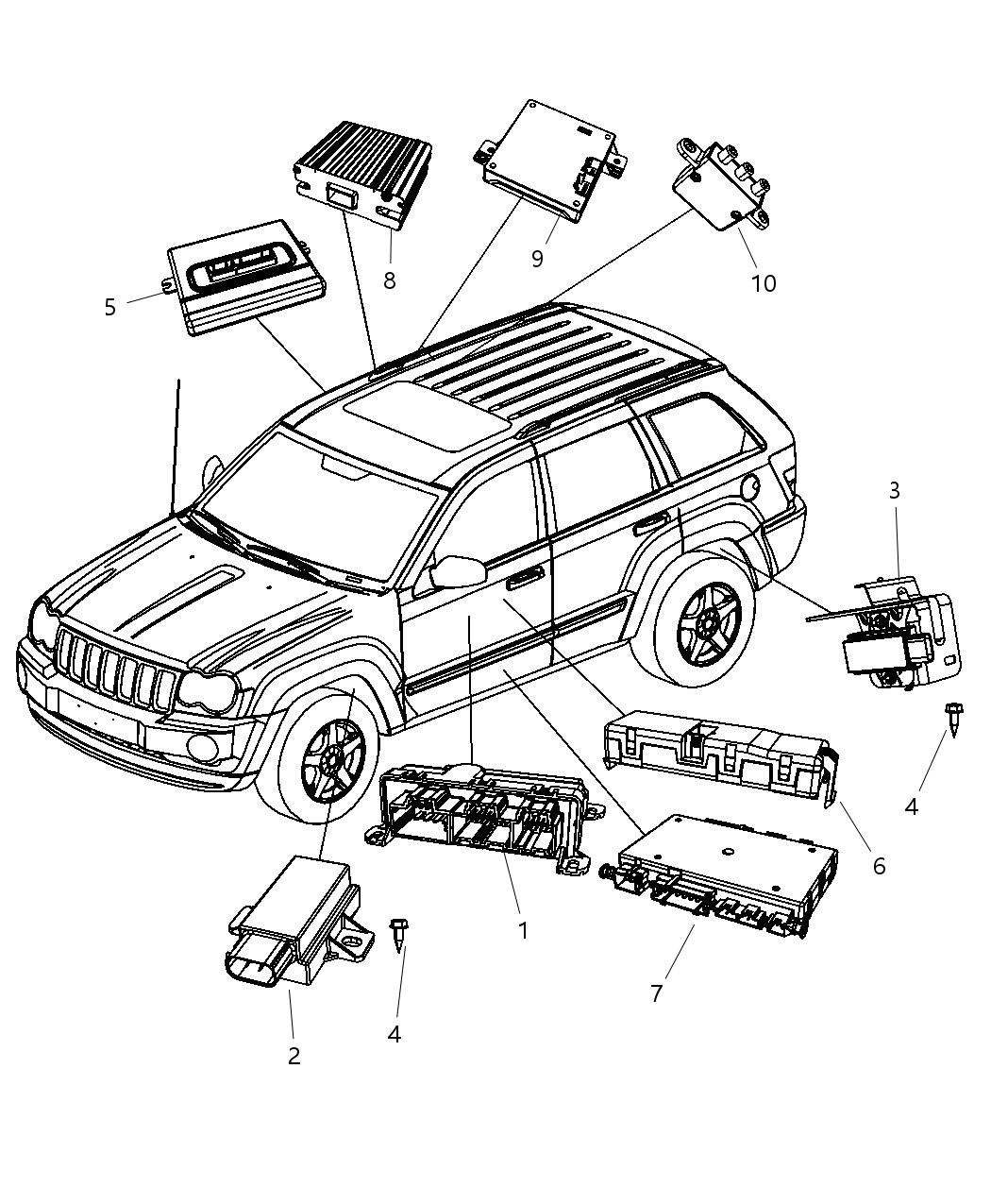 Mopar 4602921AD Module Door Mopar 4602921AD Module Door