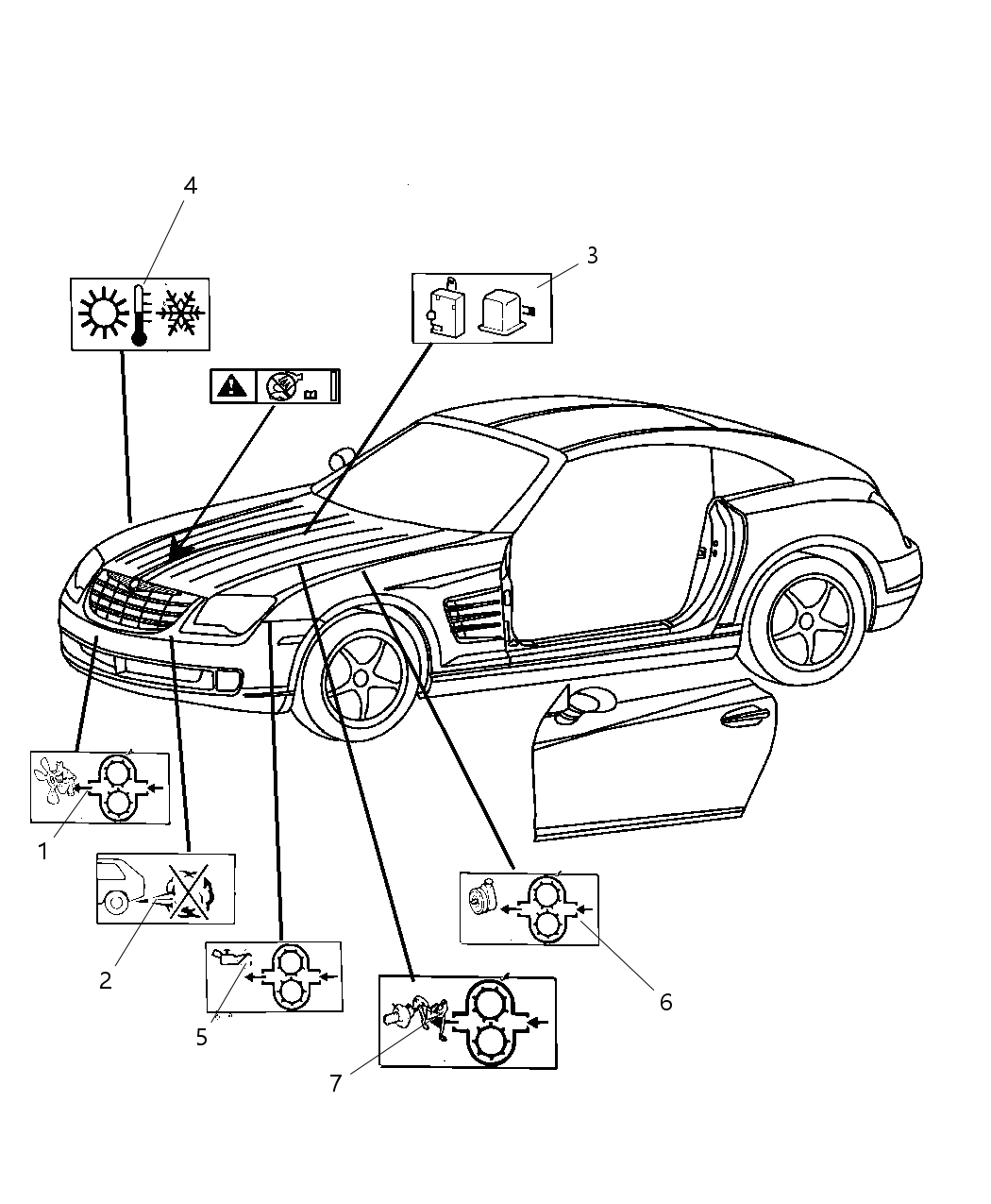 Mopar 5183554AA Label Emission