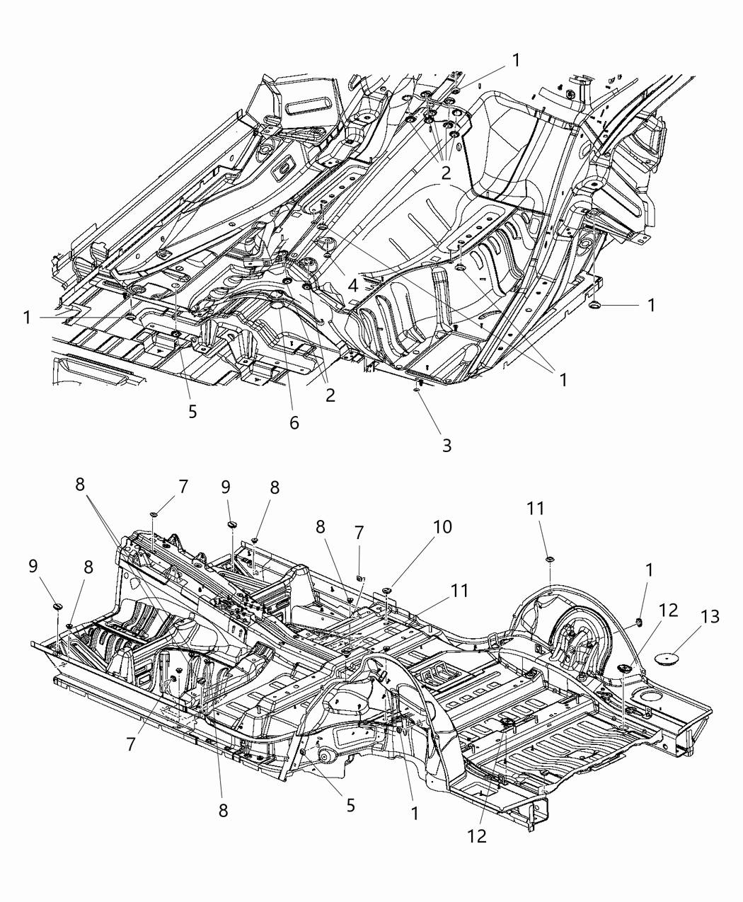 Mopar 68210002AA Plug Sealing 25Mm