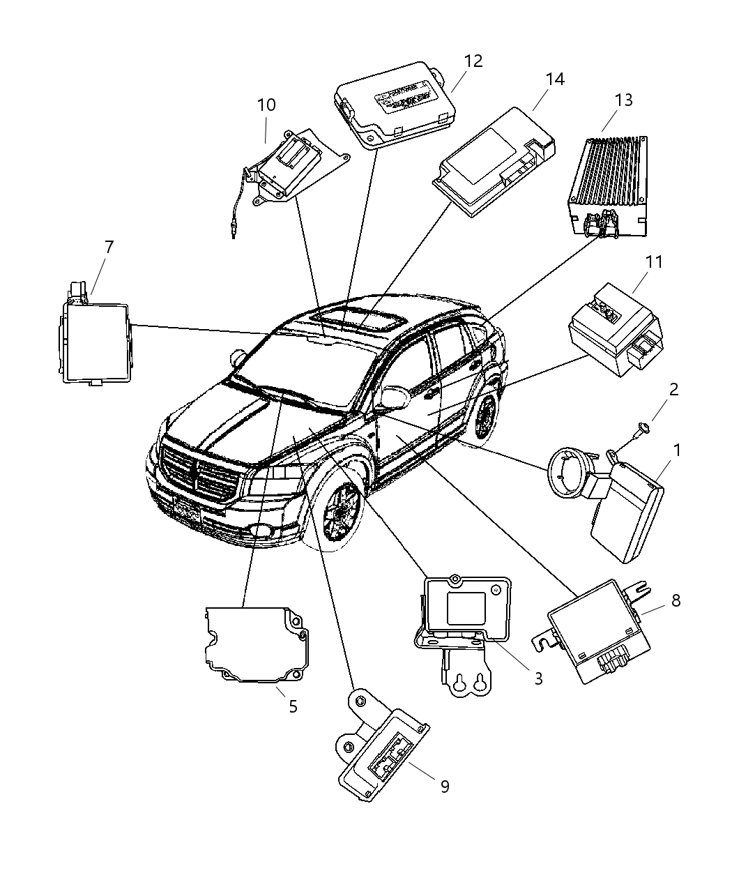Mopar 5033301AF Module AWD Driveline Mopar 5033301AF Module AWD Driveline