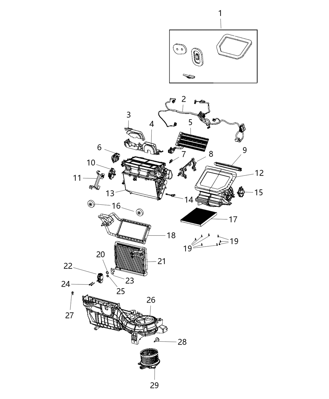Mopar 68364664AA Housing Distribution 68364664AA Mopar Housing Distribution