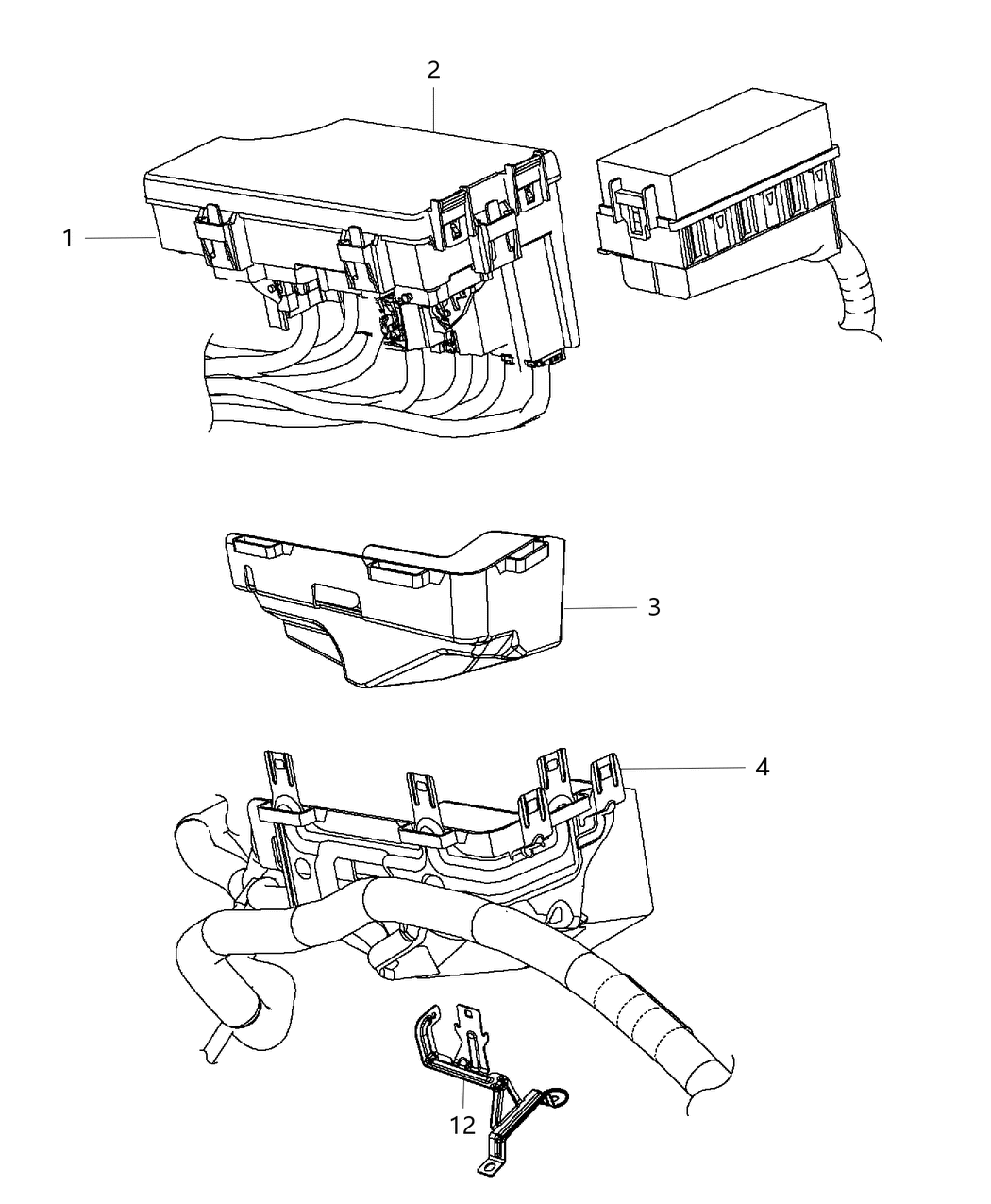 Mopar 4692346AD Module Totally Integrated Power