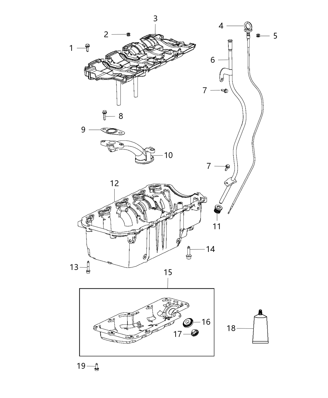 Mopar 68418080AA Bolt And Washer Hexagon Head Mopar 68418080AA Bolt And Washer Hexagon Head