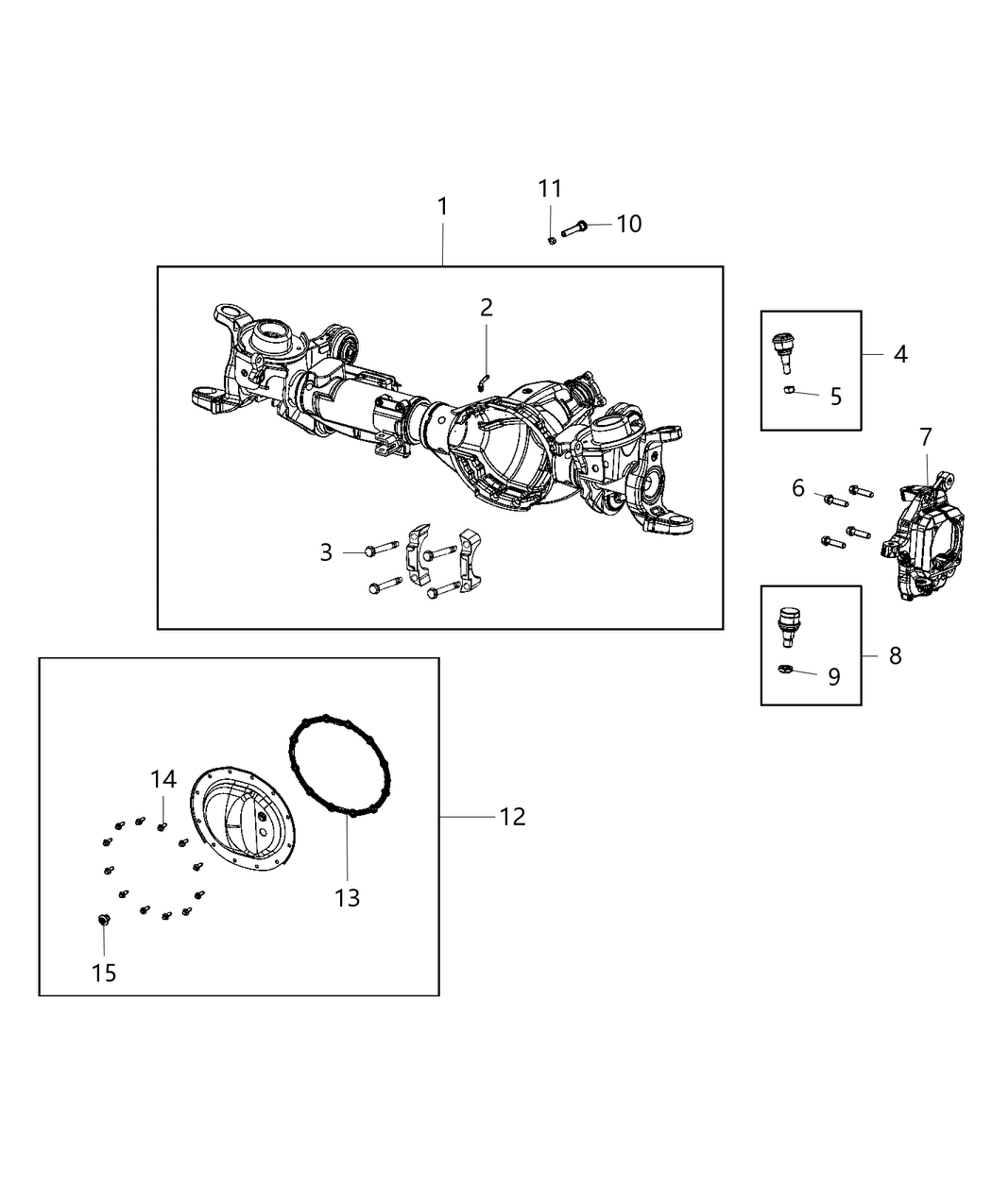 Mopar 68378097AB Hose Axle Vent